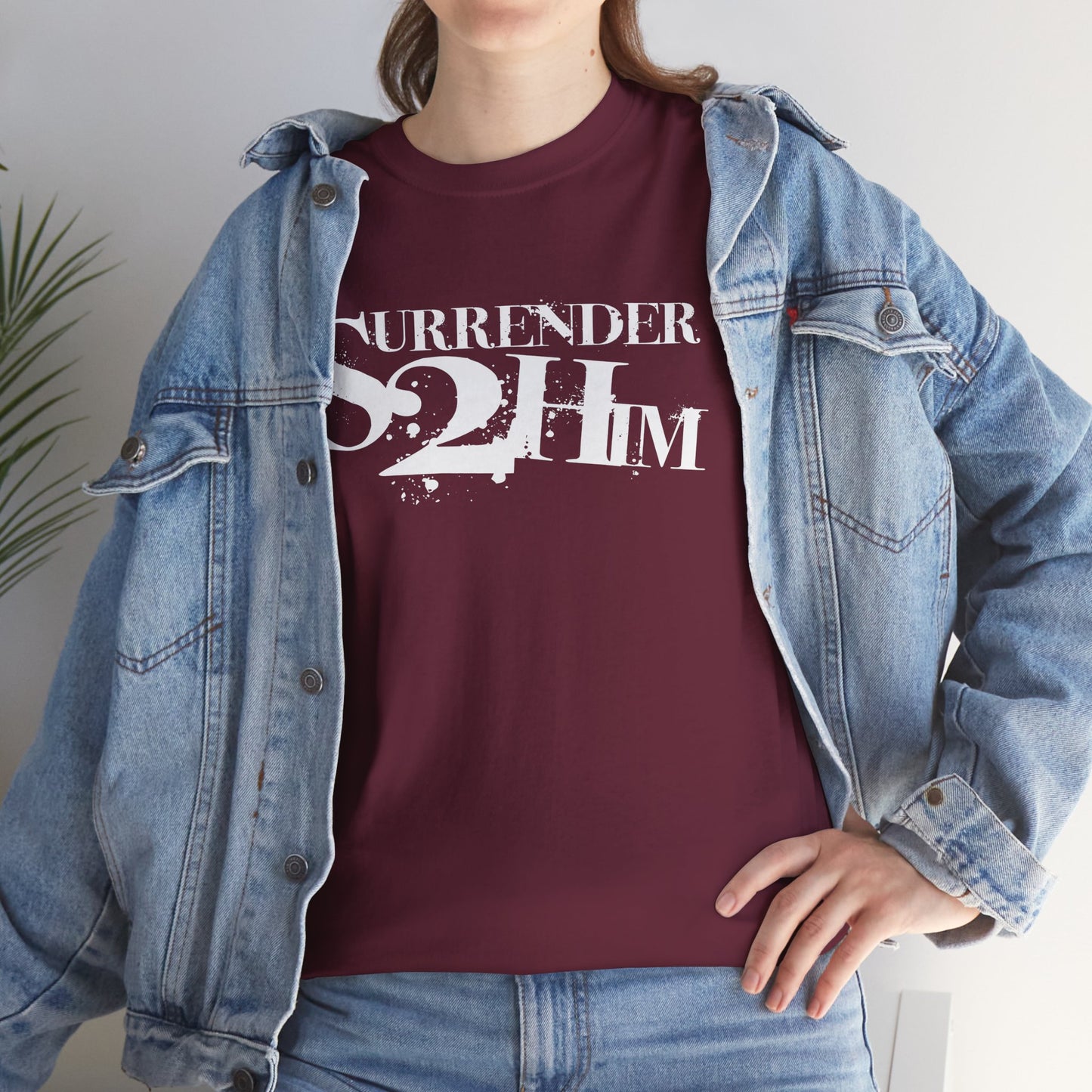 S2H Unisex G Tee with White Logo