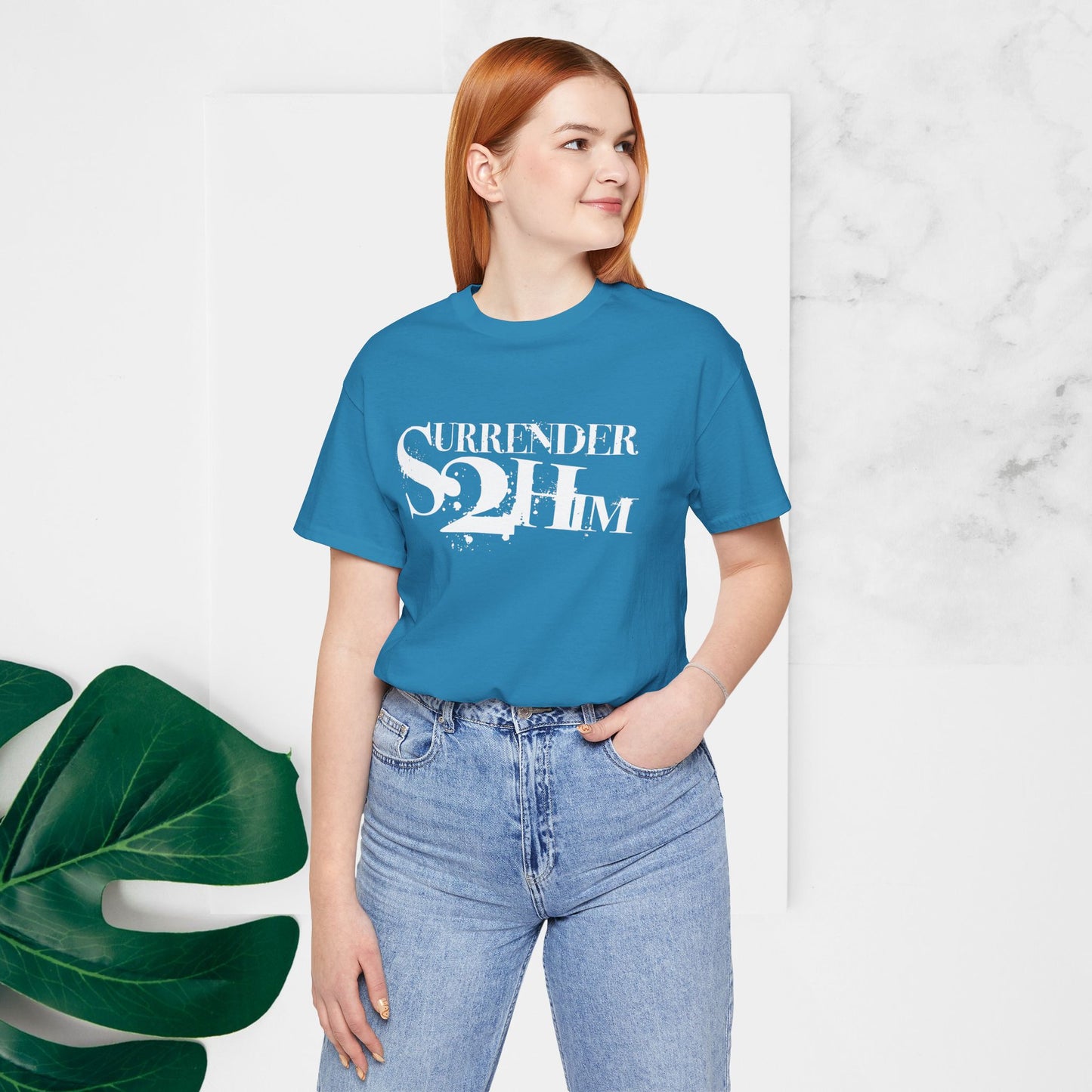 S2H Unisex B Tee with White Logo