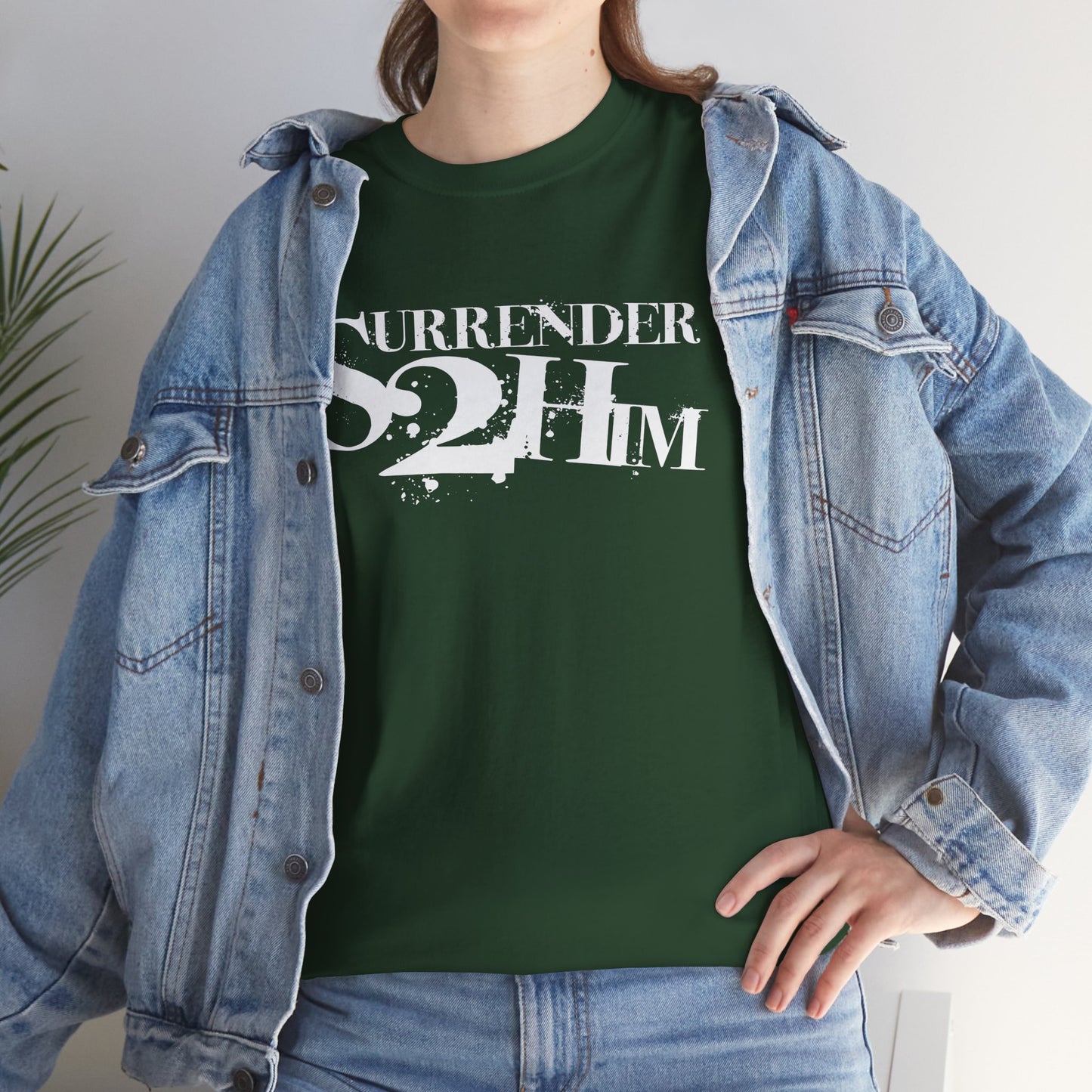 S2H Unisex G Tee with White Logo