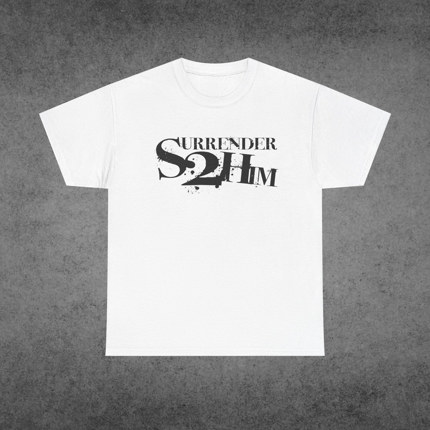 S2H Unisex G Tee with Black Logo