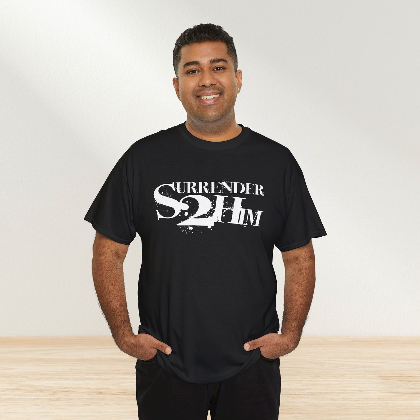 S2H Unisex G Tee with White Logo