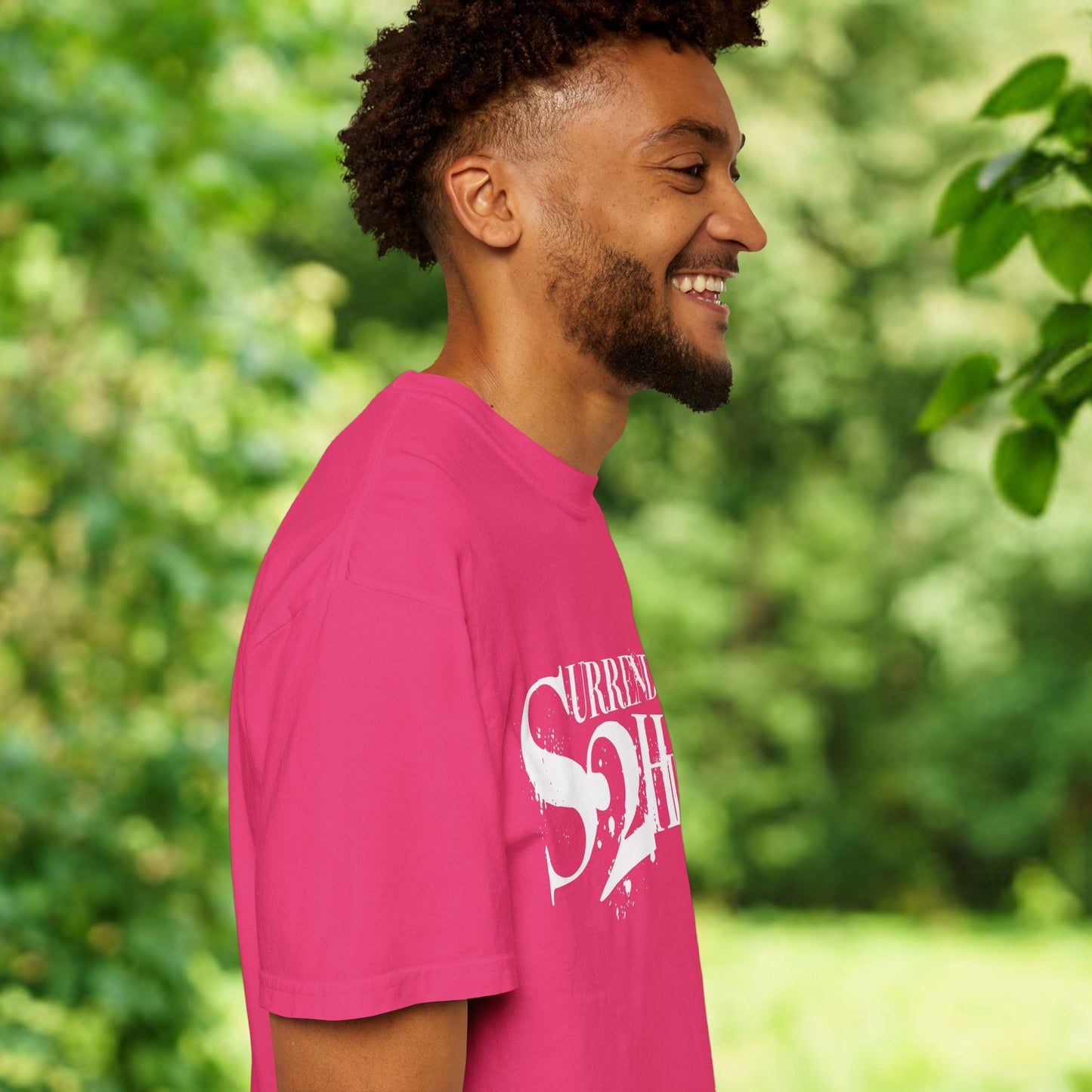 S2H Unisex C Tee with White Logo