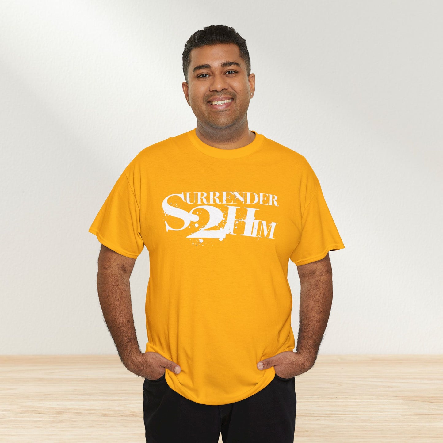 S2H Unisex G Tee with White Logo