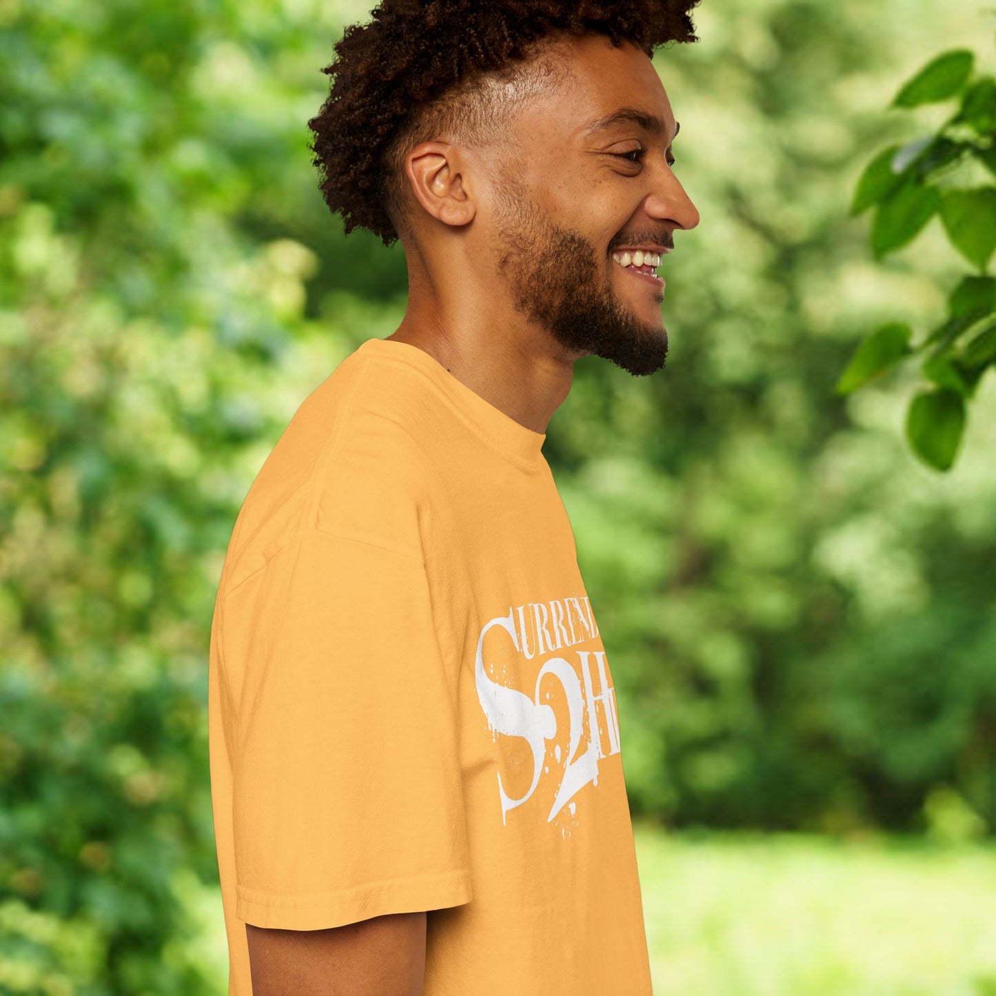 S2H Unisex C Tee with White Logo