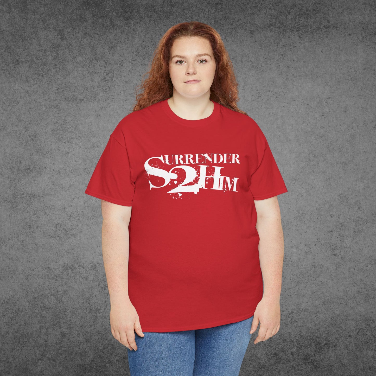 S2H Unisex G Tee with White Logo