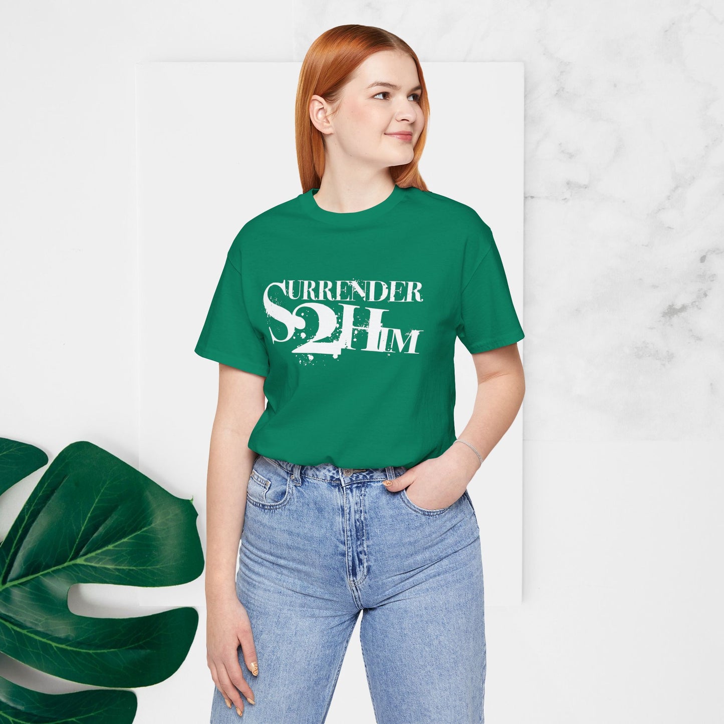 S2H Unisex B Tee with White Logo