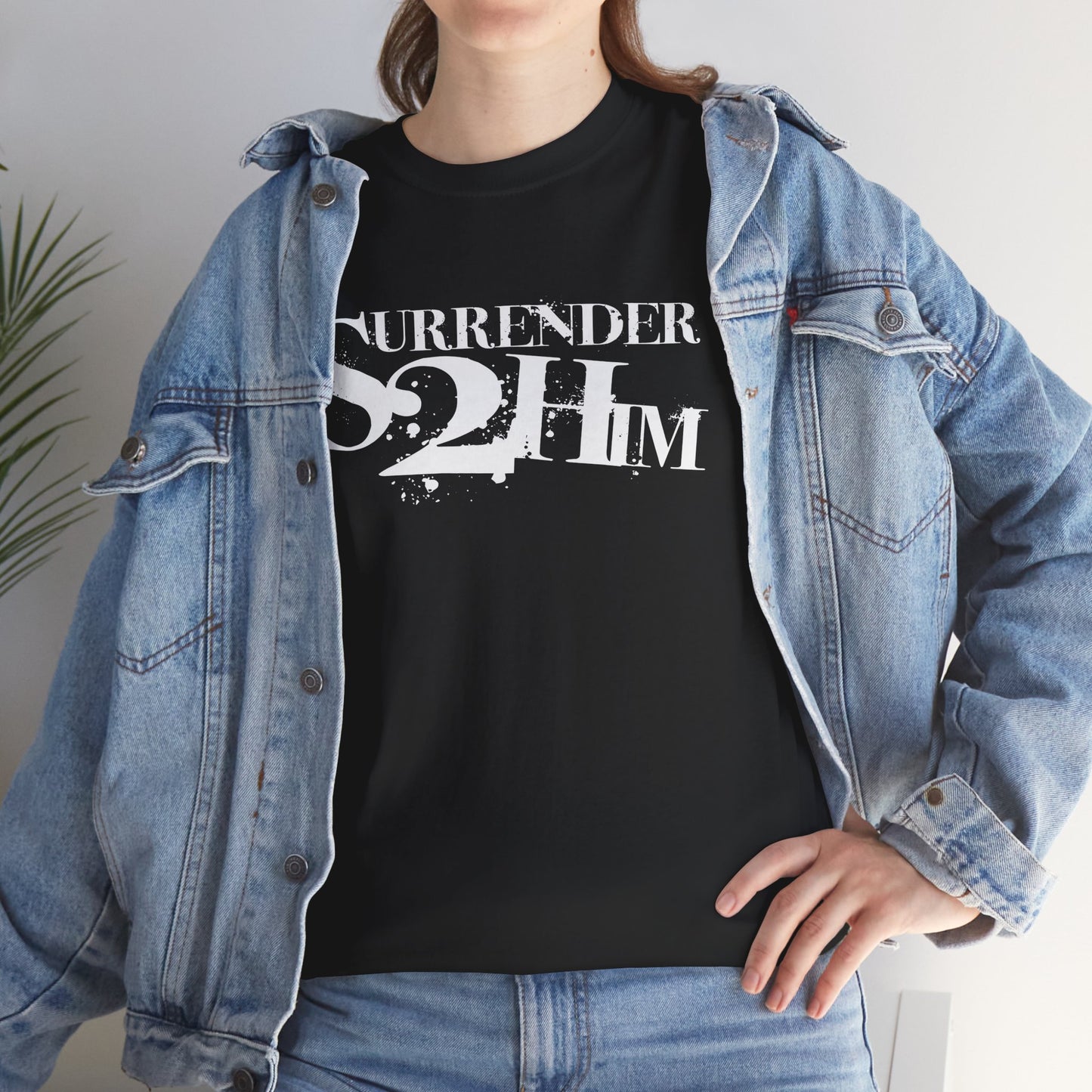 S2H Unisex G Tee with White Logo