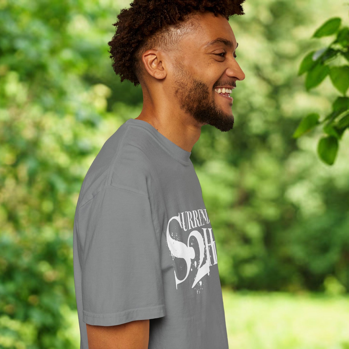 S2H Unisex C Tee with White Logo