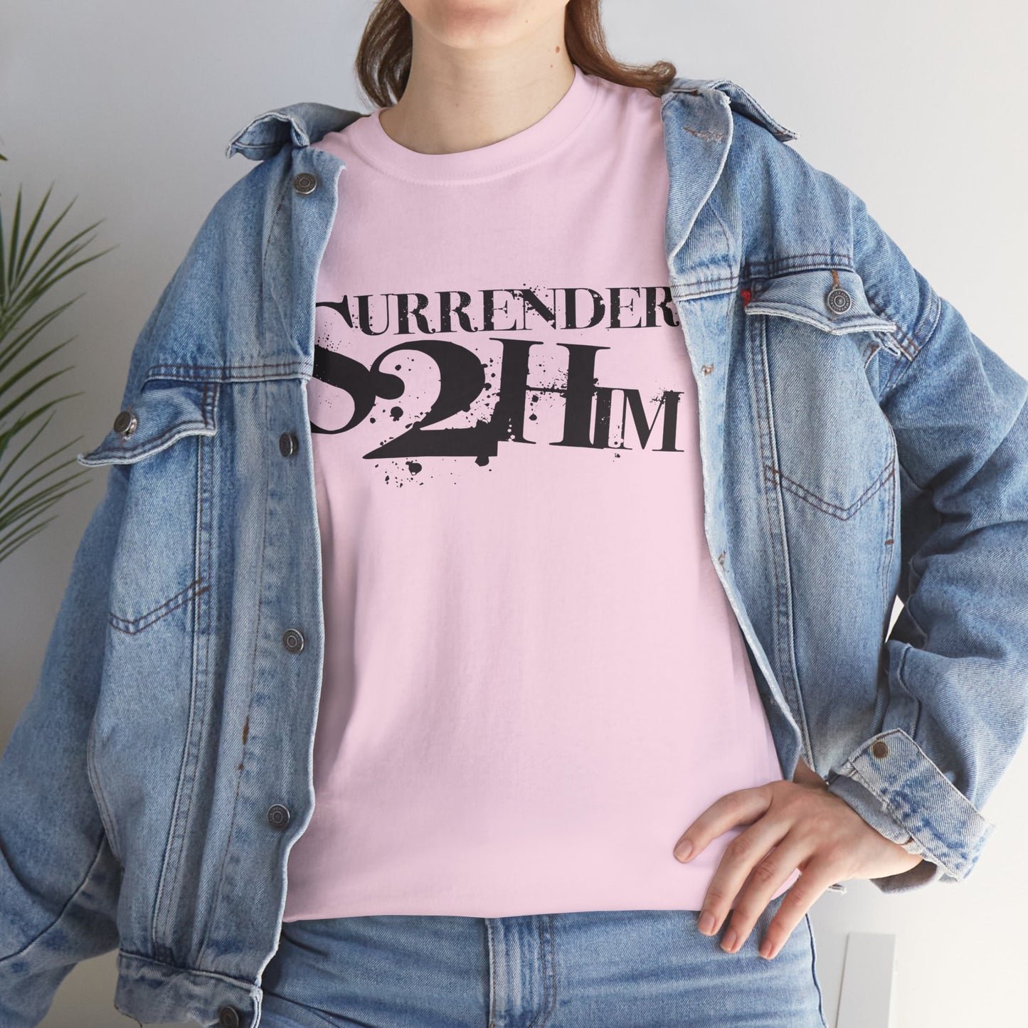 S2H Unisex G Tee with Black Logo