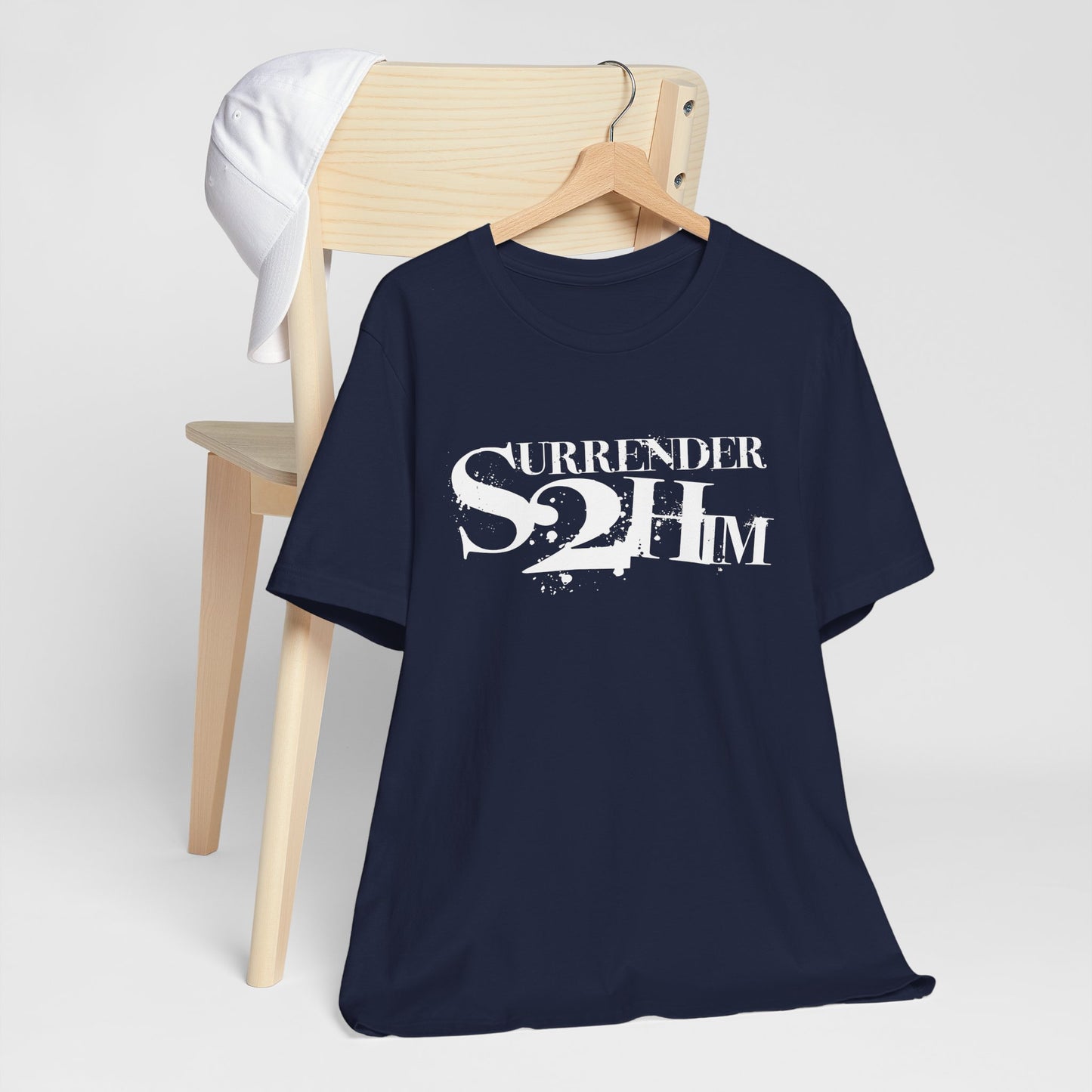 S2H Unisex B Tee with White Logo