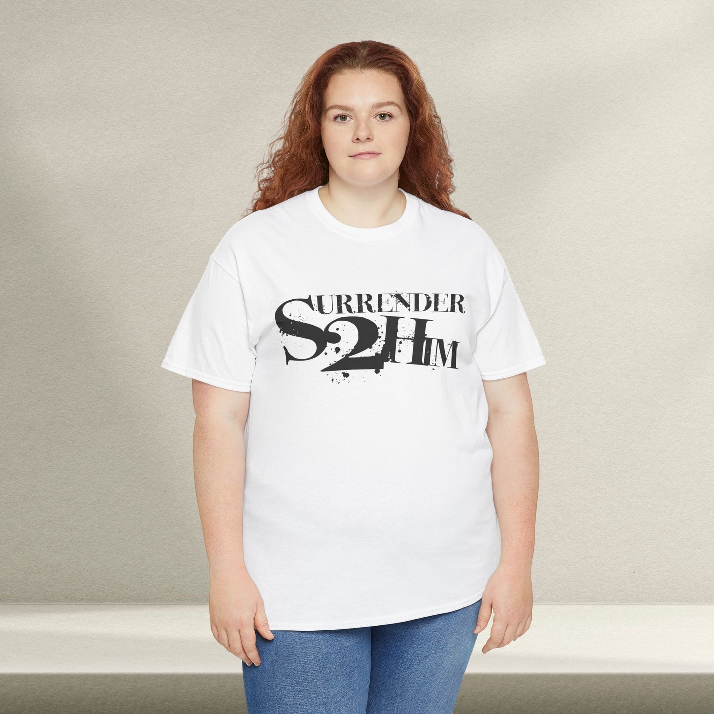 S2H Unisex G Tee with Black Logo
