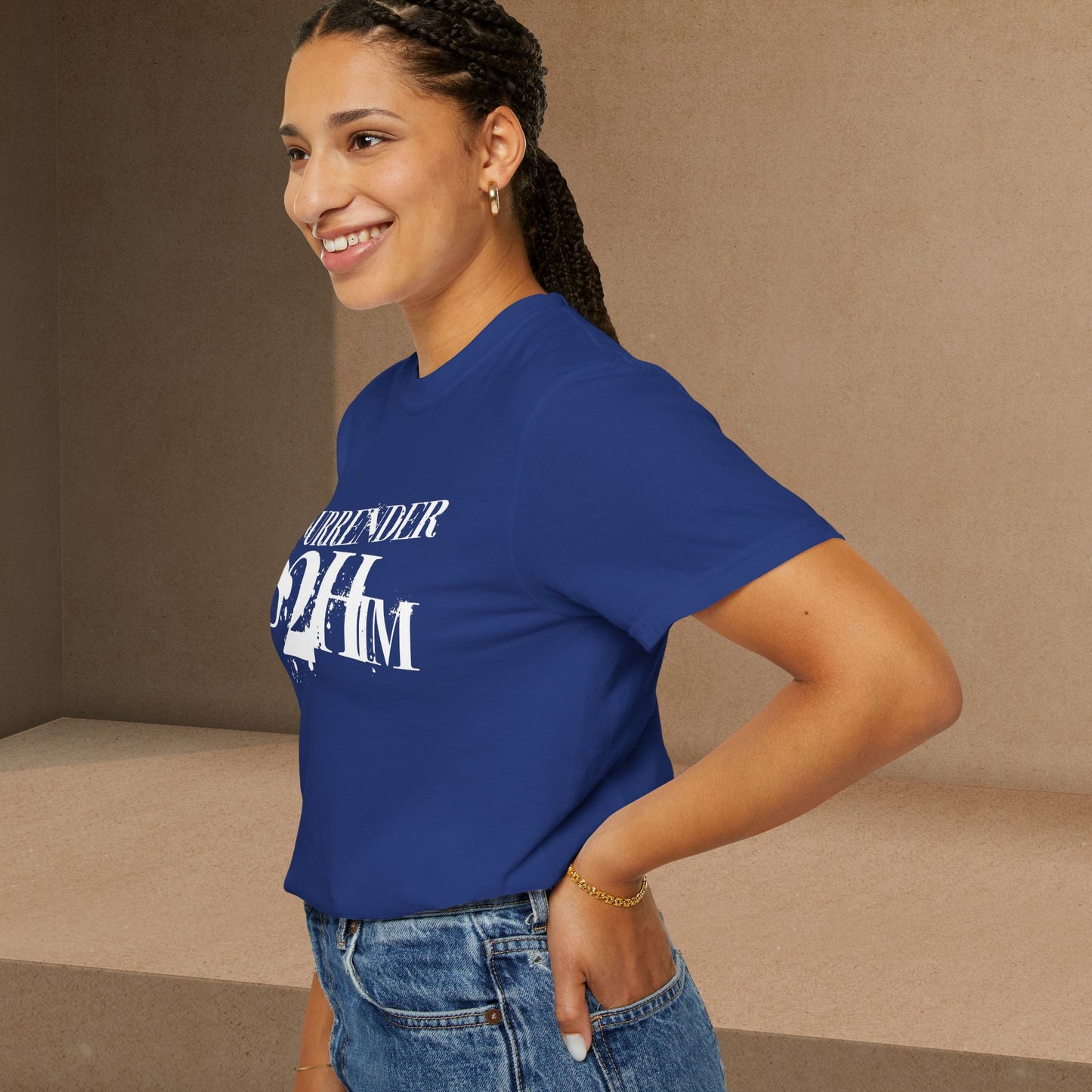 S2H Unisex C Tee with White Logo