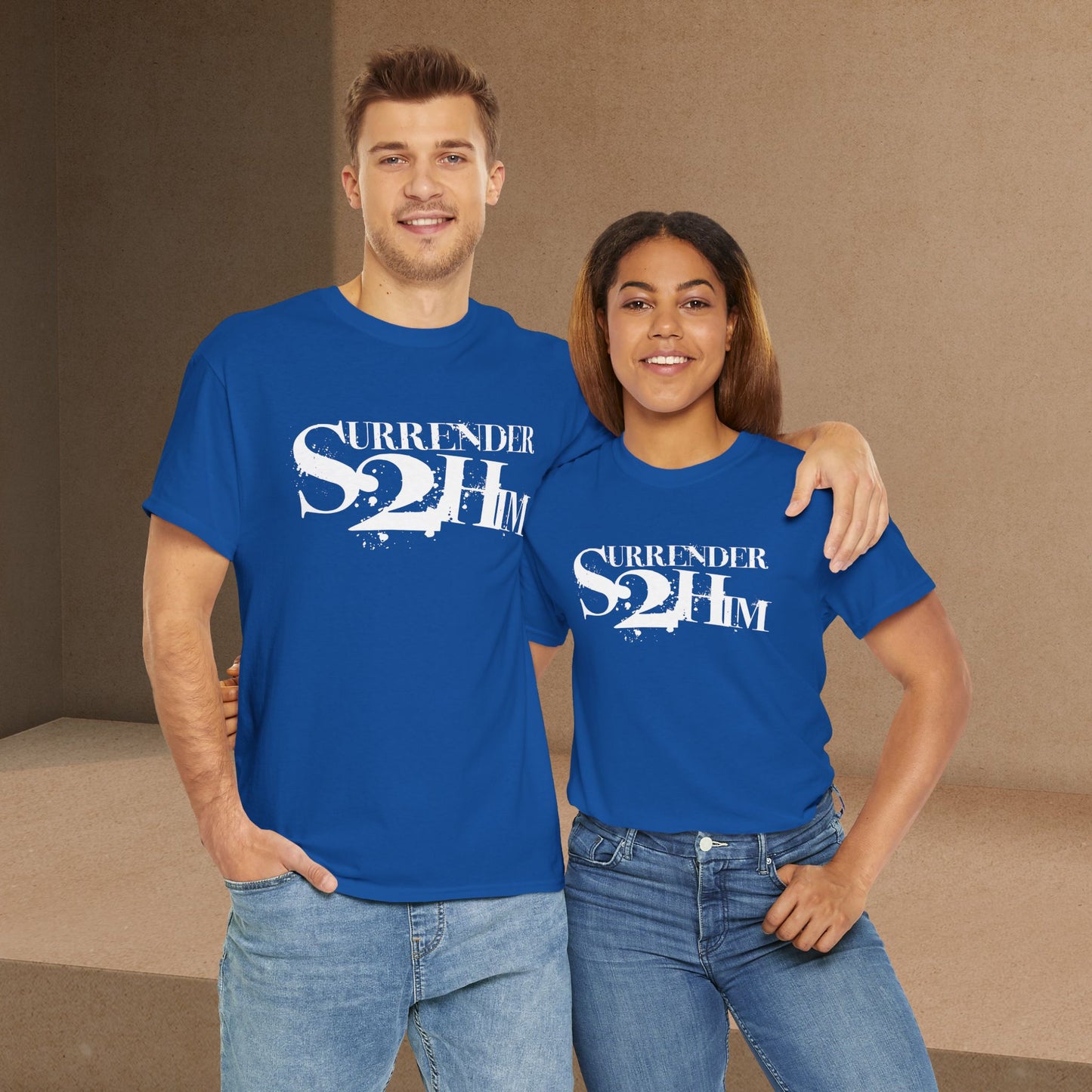 S2H Unisex G Tee with White Logo