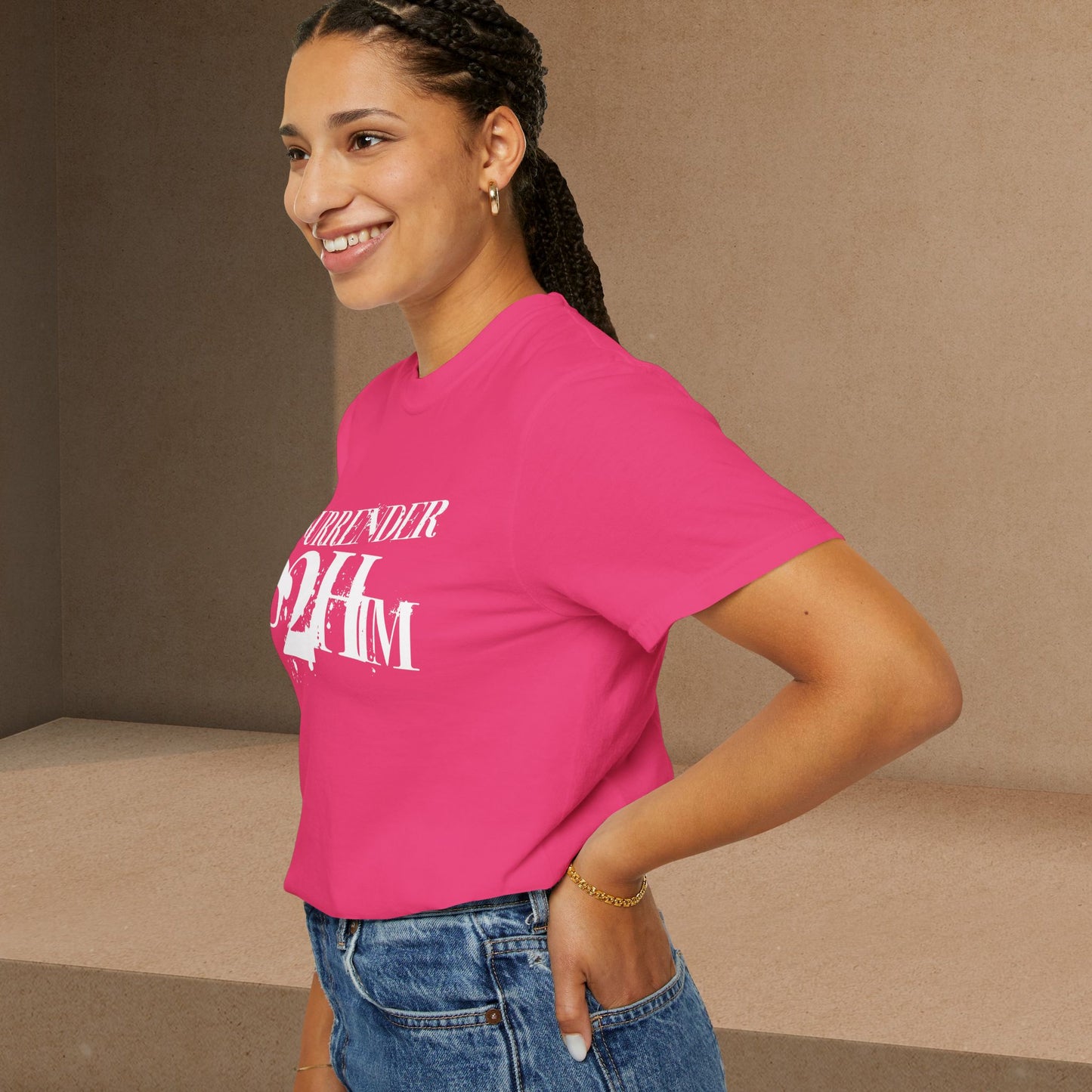 S2H Unisex C Tee with White Logo