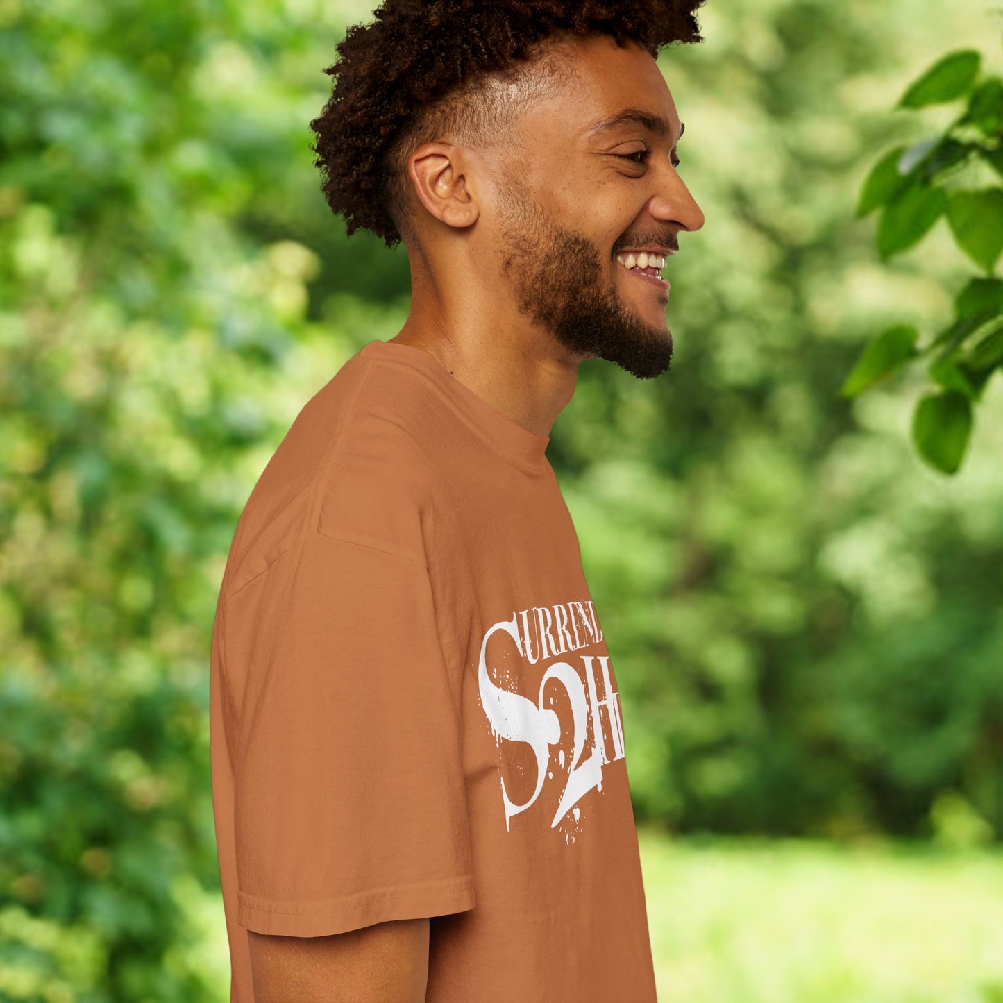 S2H Unisex C Tee with White Logo