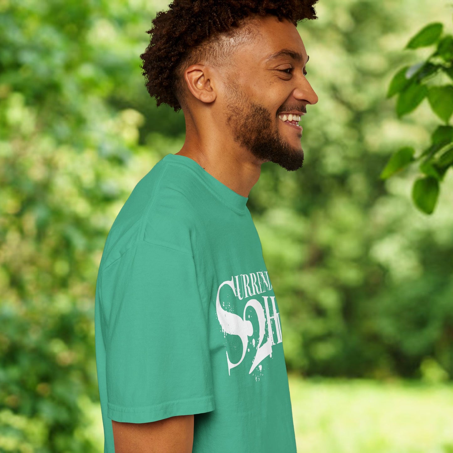 S2H Unisex C Tee with White Logo