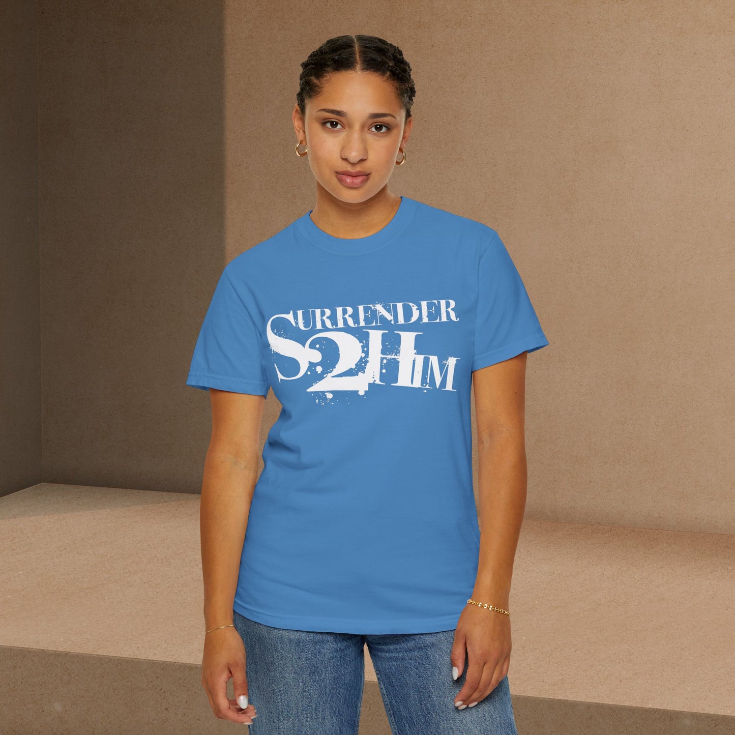S2H Unisex C Tee with White Logo