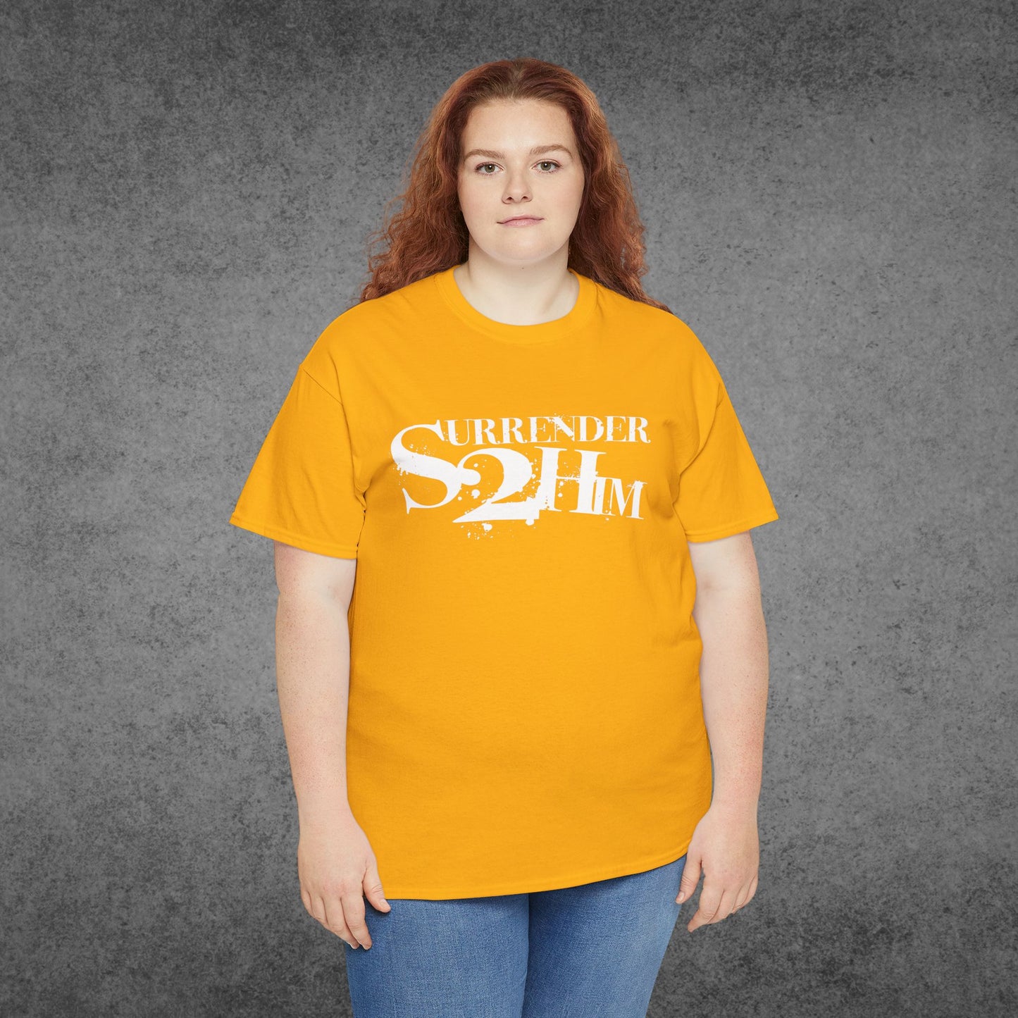 S2H Unisex G Tee with White Logo
