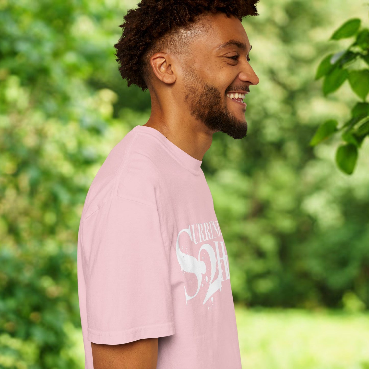 S2H Unisex C Tee with White Logo