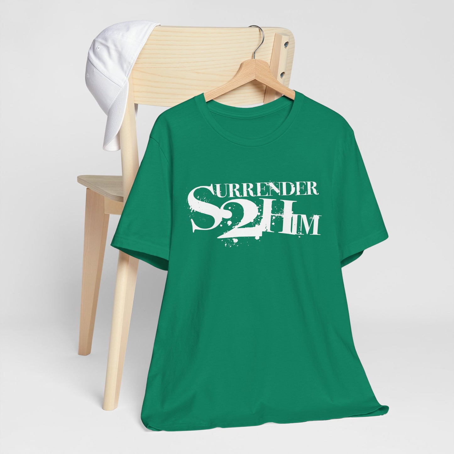 S2H Unisex B Tee with White Logo