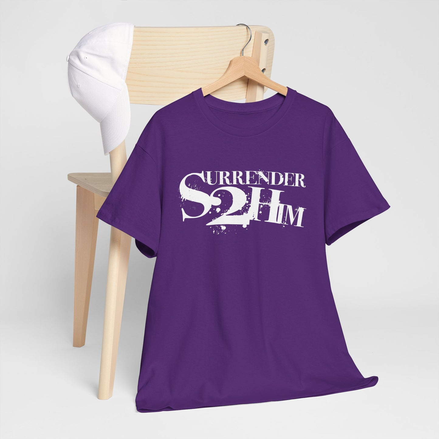 S2H Unisex G Tee with White Logo
