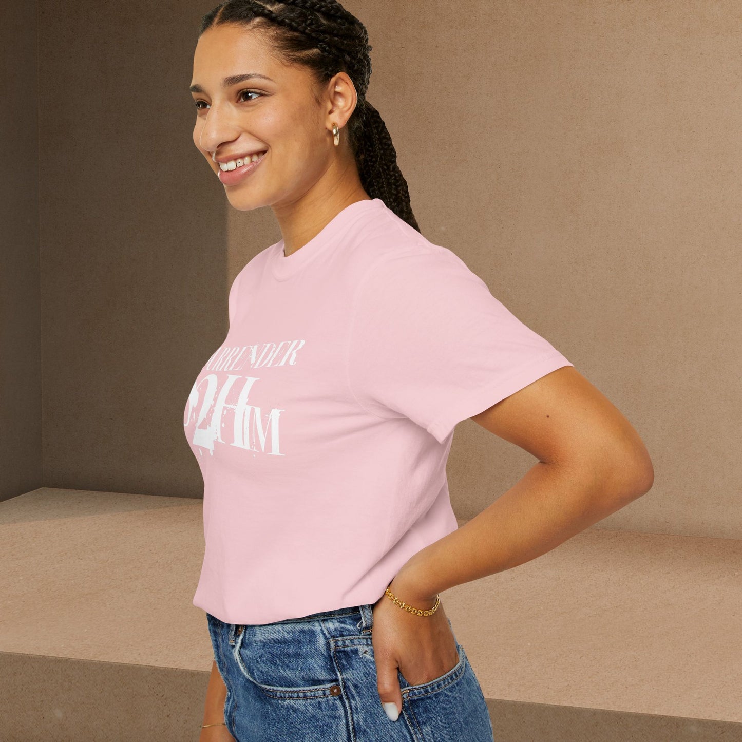 S2H Unisex C Tee with White Logo