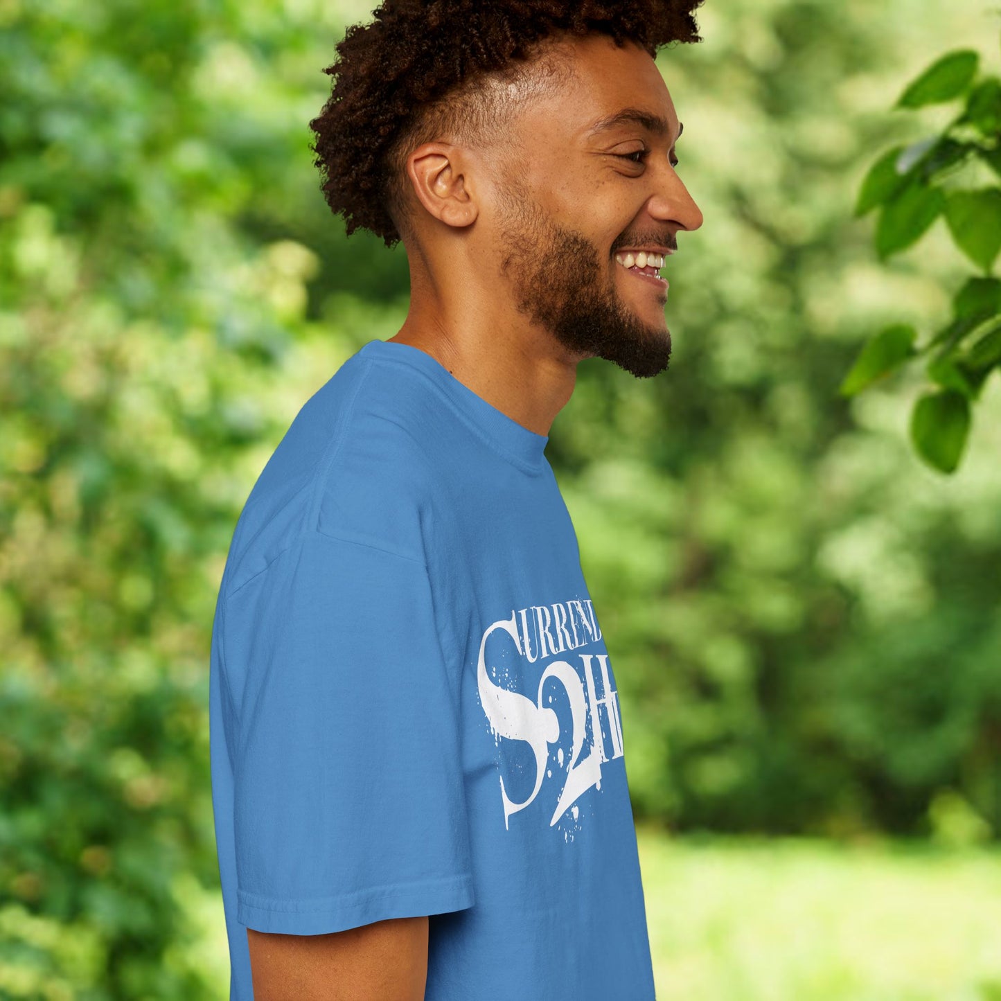 S2H Unisex C Tee with White Logo