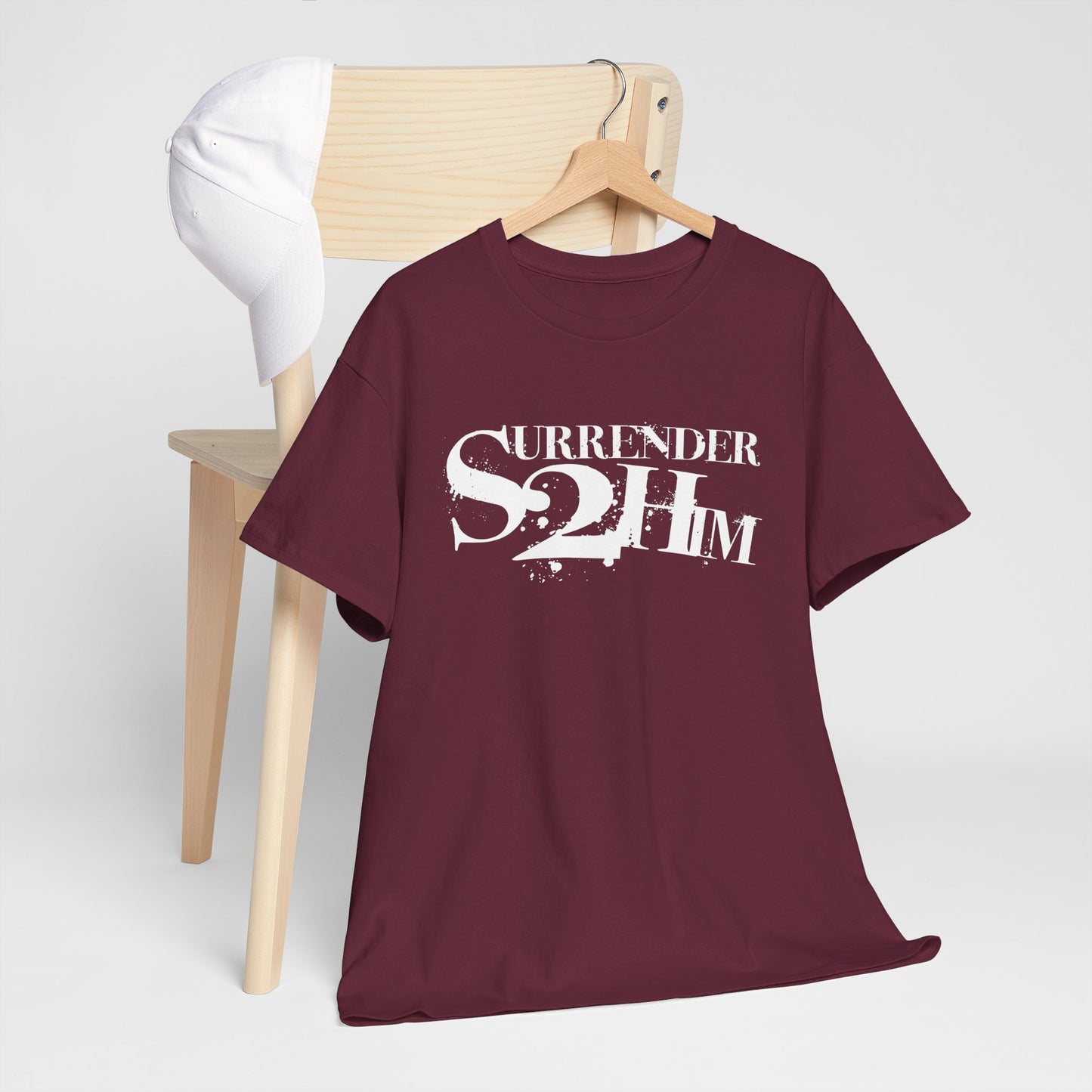 S2H Unisex G Tee with White Logo