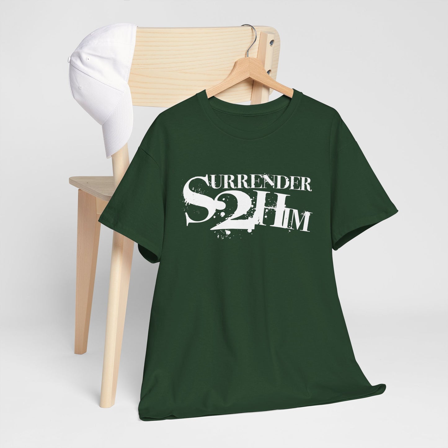 S2H Unisex G Tee with White Logo