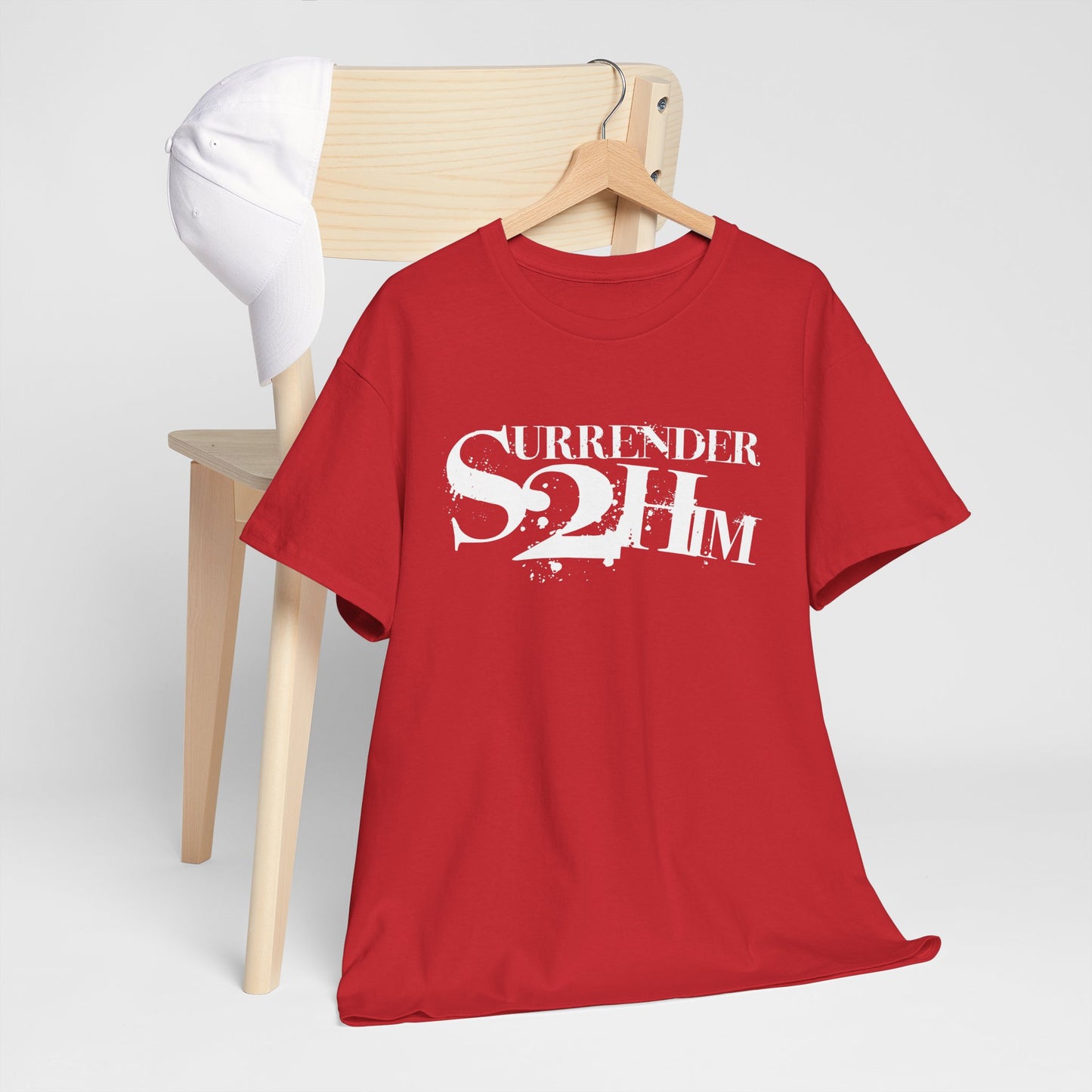 S2H Unisex G Tee with White Logo