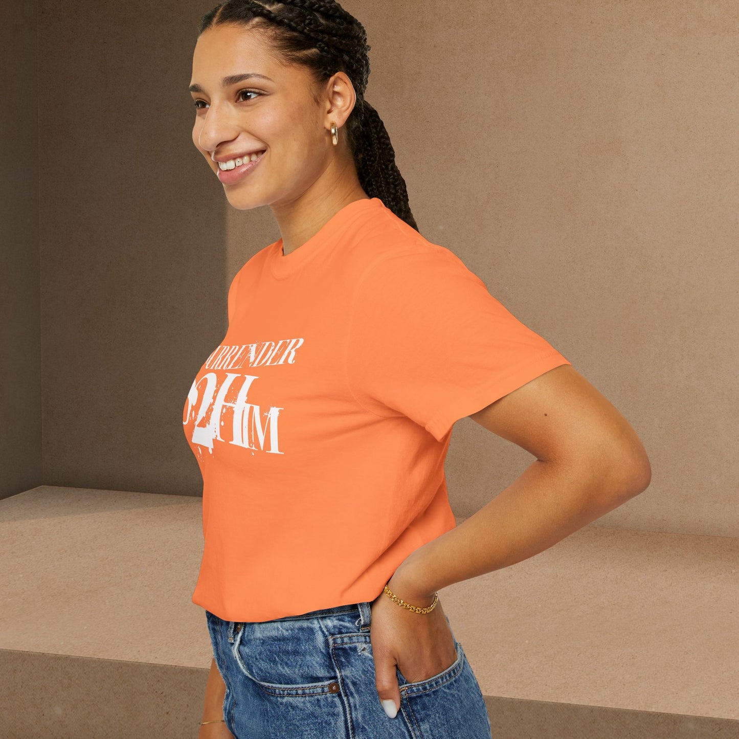 S2H Unisex C Tee with White Logo