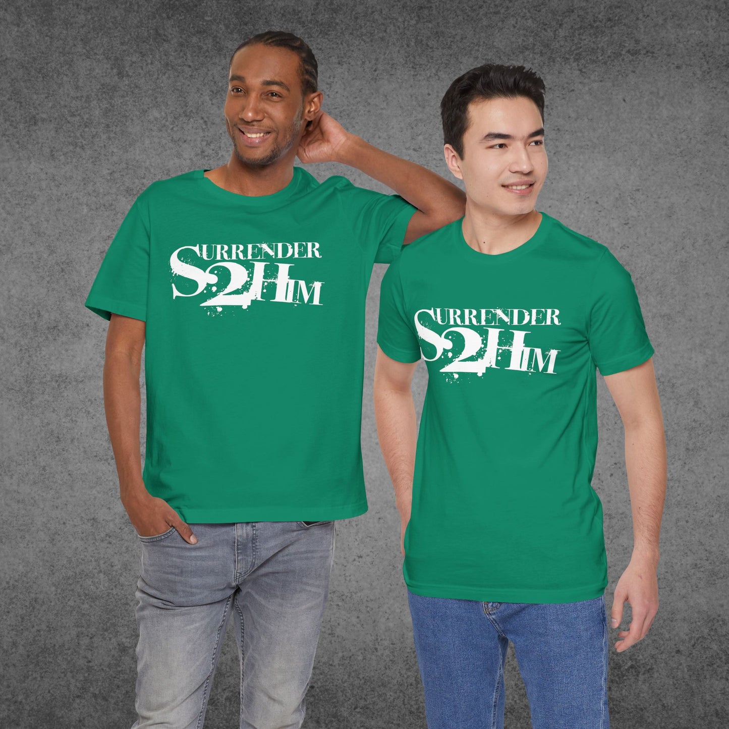 S2H Unisex B Tee with White Logo