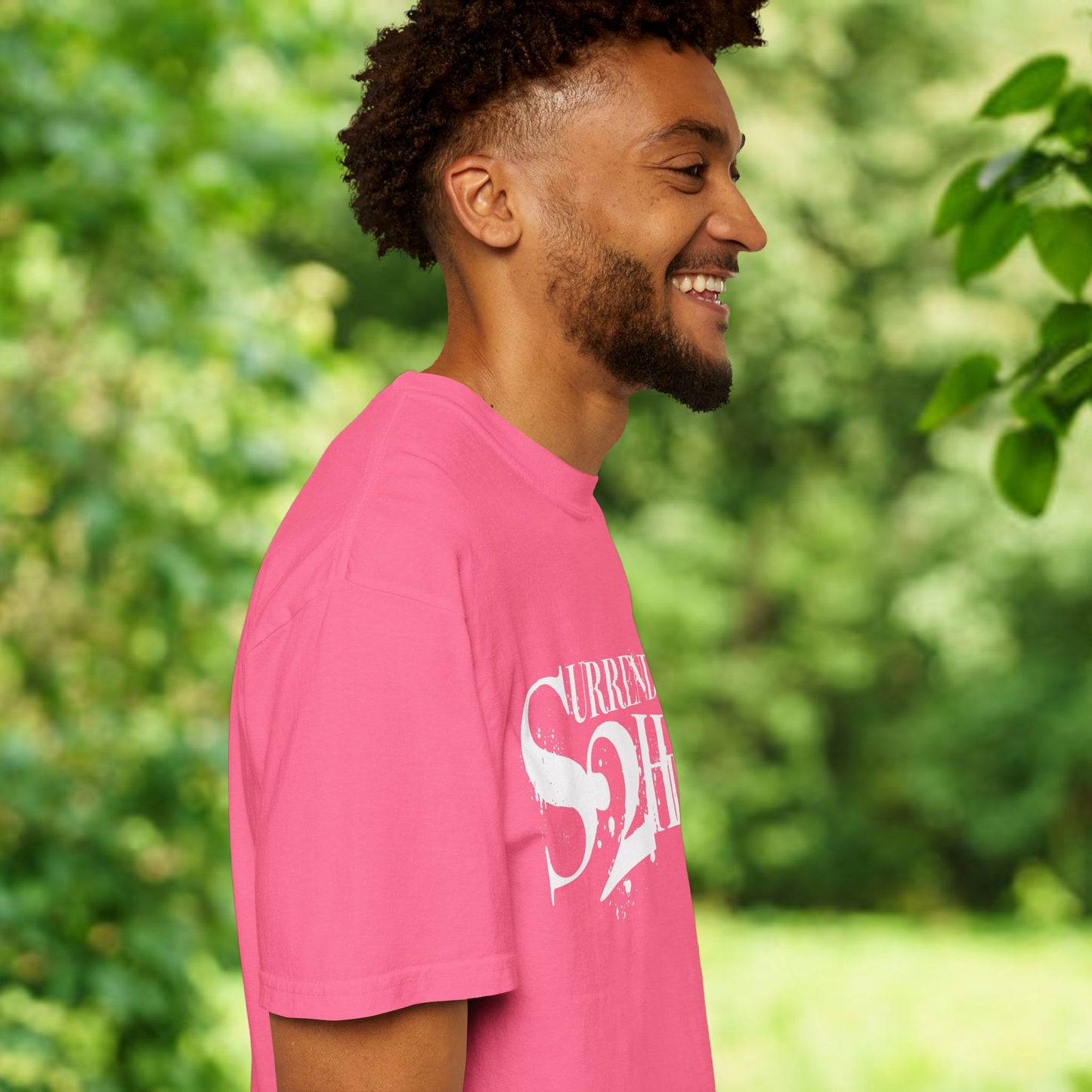 S2H Unisex C Tee with White Logo