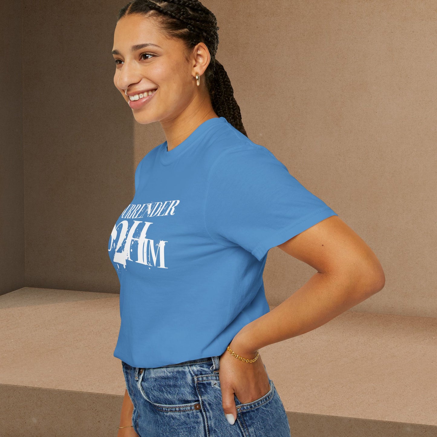 S2H Unisex C Tee with White Logo