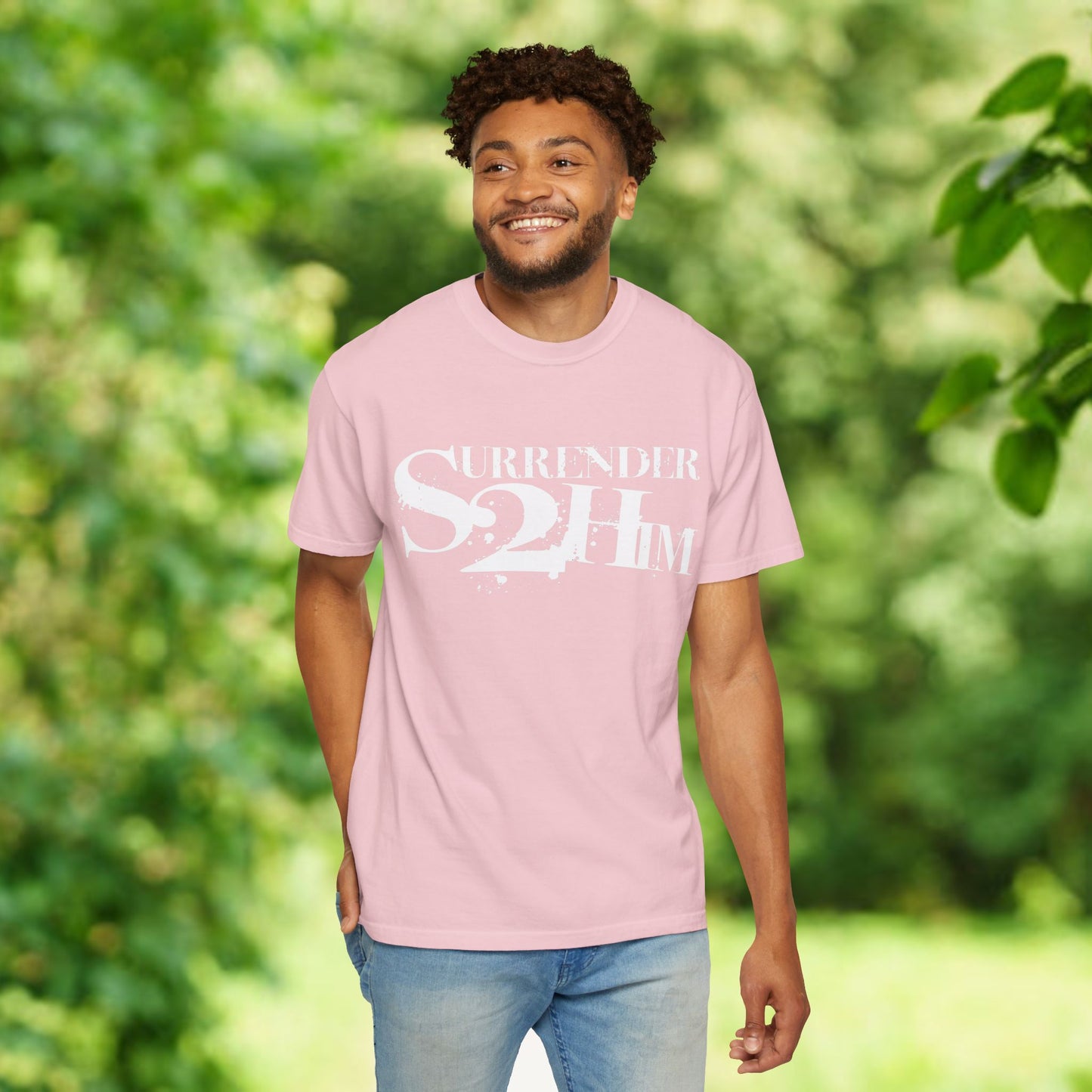 S2H Unisex C Tee with White Logo
