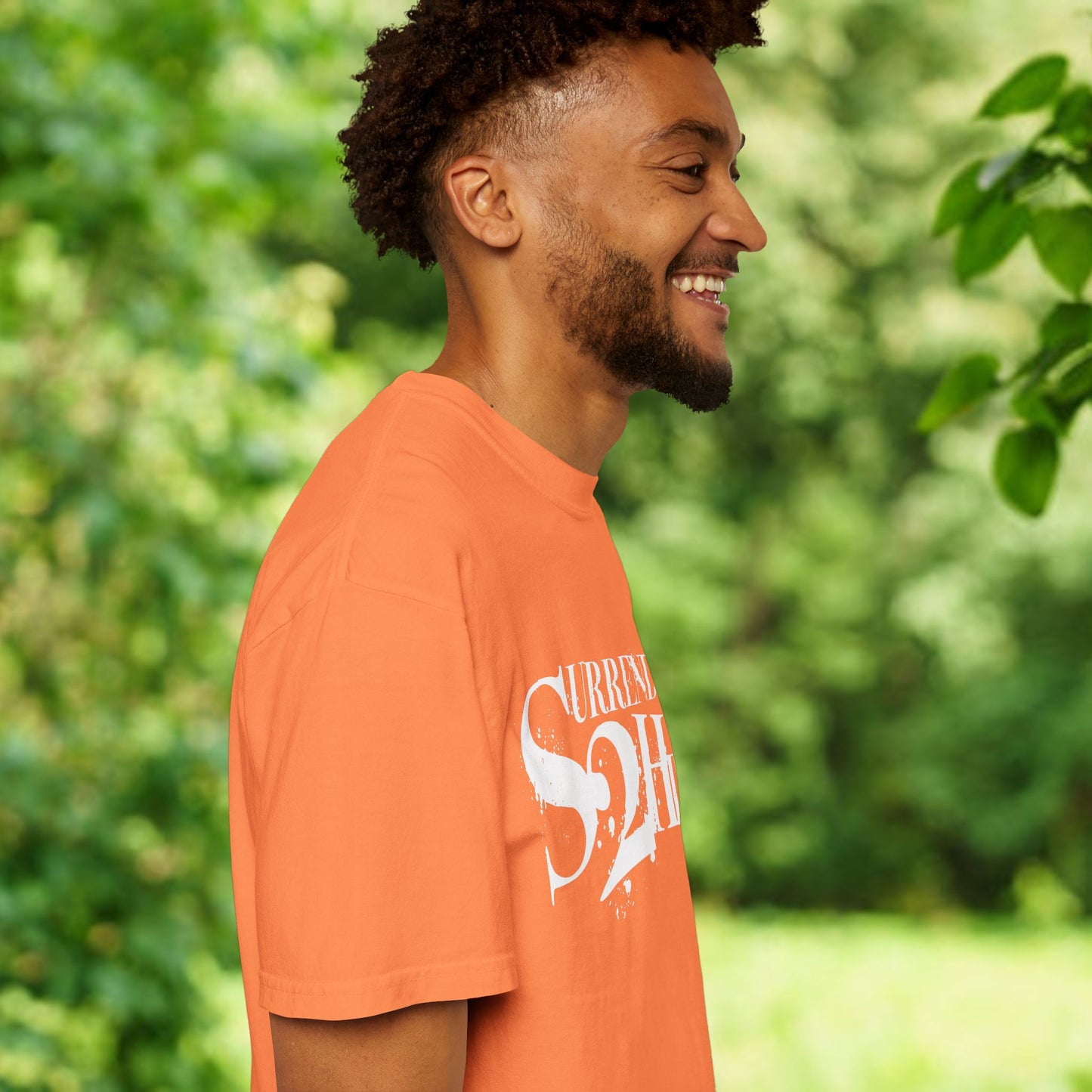 S2H Unisex C Tee with White Logo