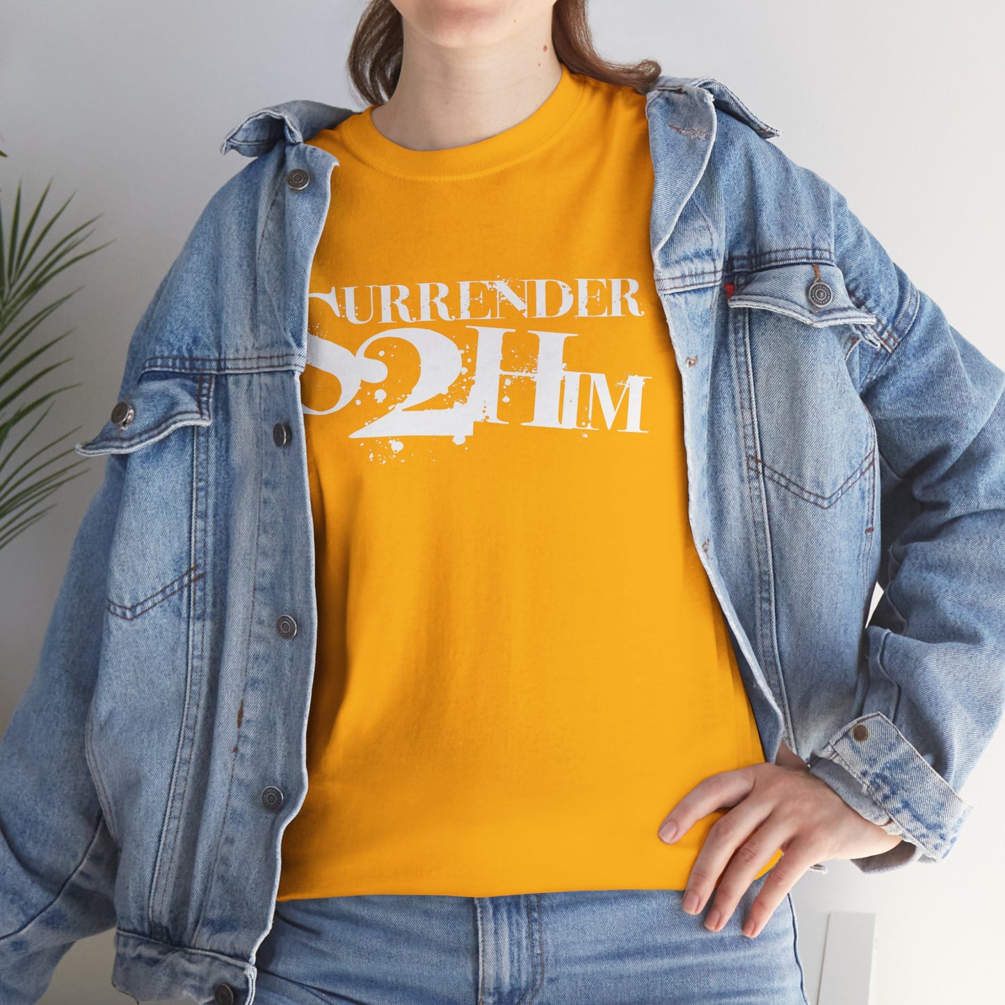 S2H Unisex G Tee with White Logo