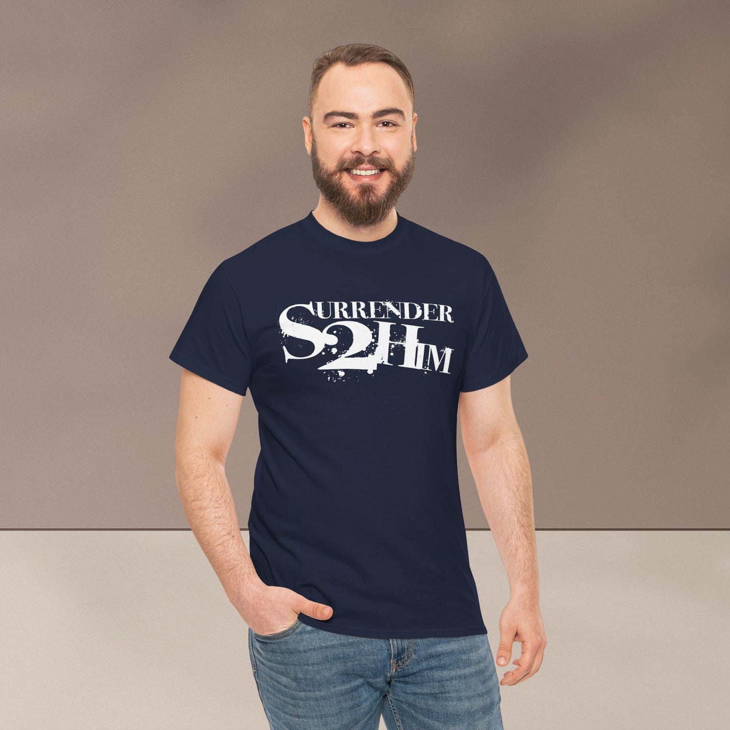 S2H Unisex G Tee with White Logo