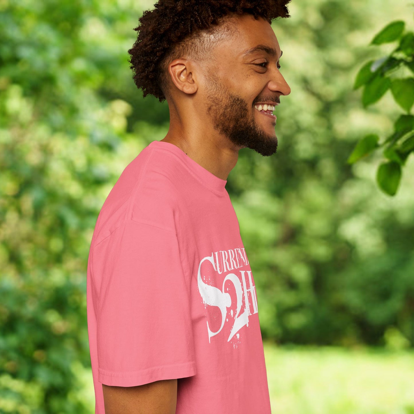 S2H Unisex C Tee with White Logo