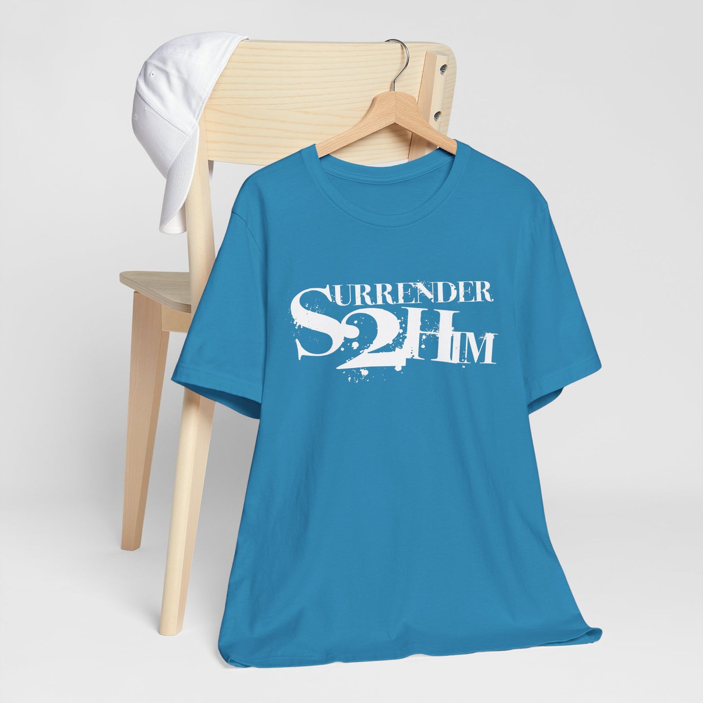 S2H Unisex B Tee with White Logo