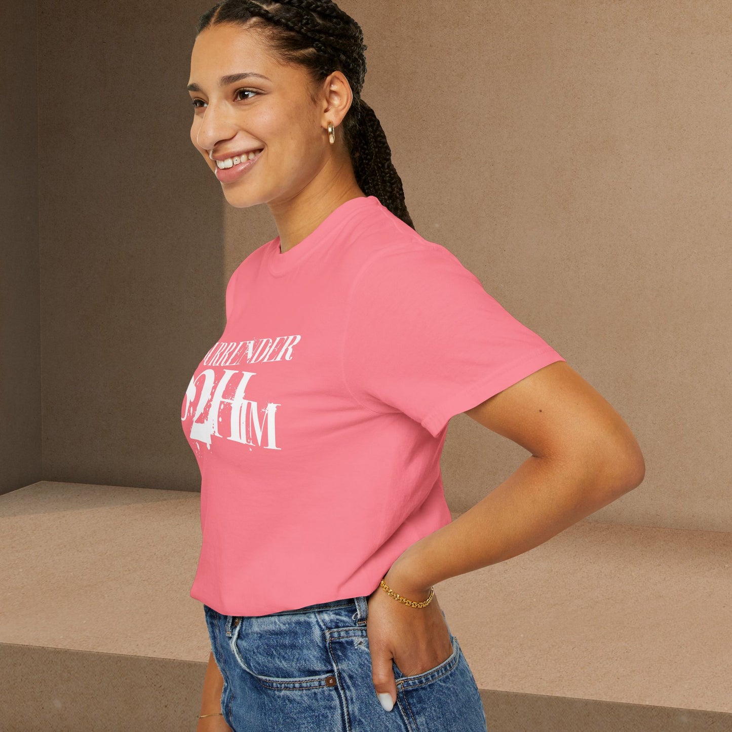 S2H Unisex C Tee with White Logo