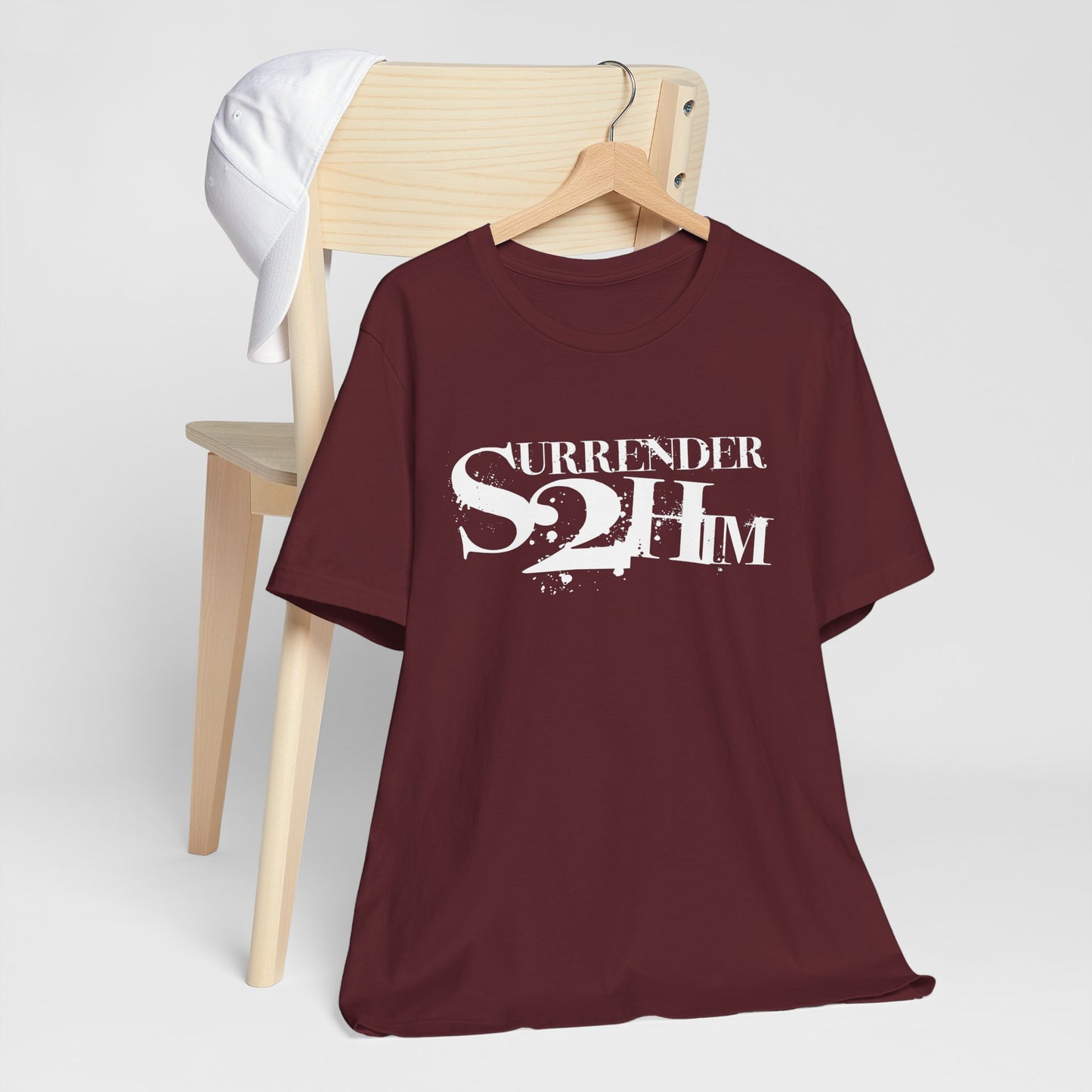 S2H Unisex B Tee with White Logo
