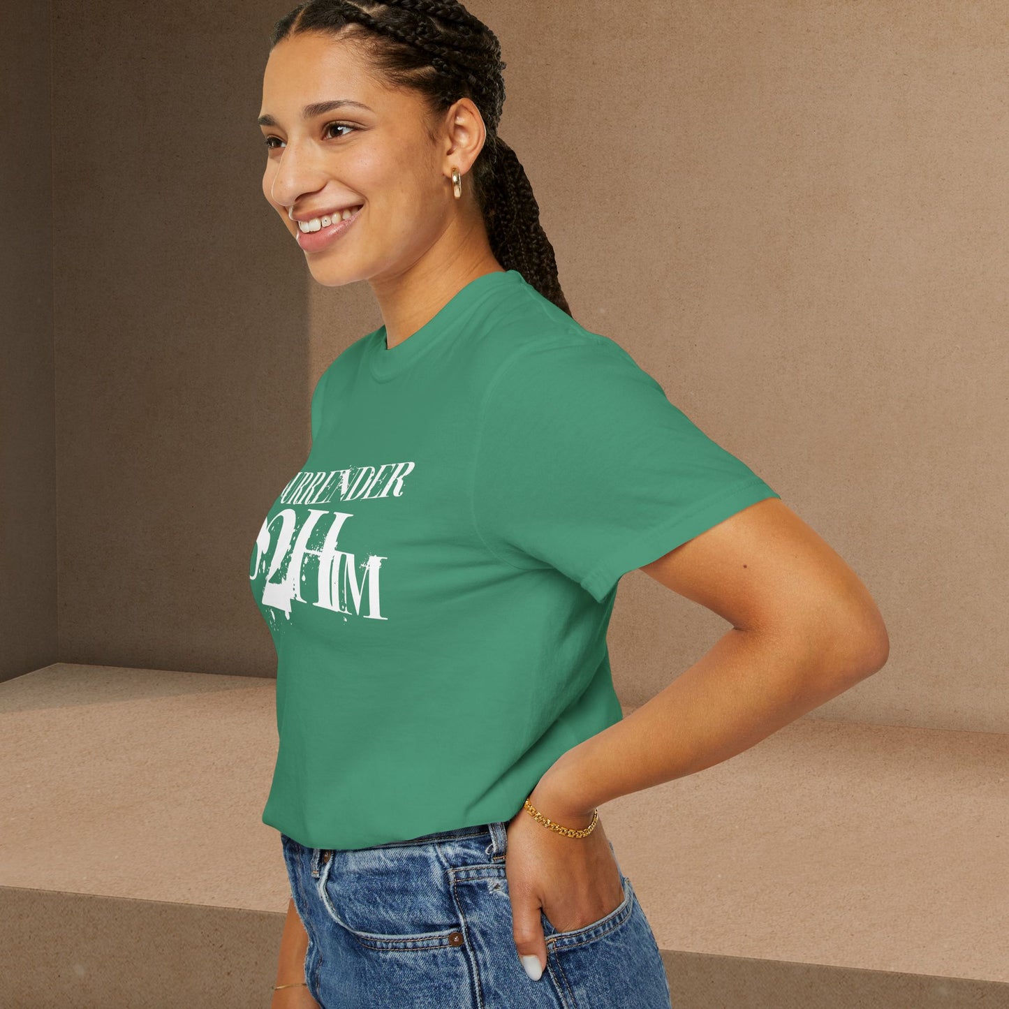 S2H Unisex C Tee with White Logo