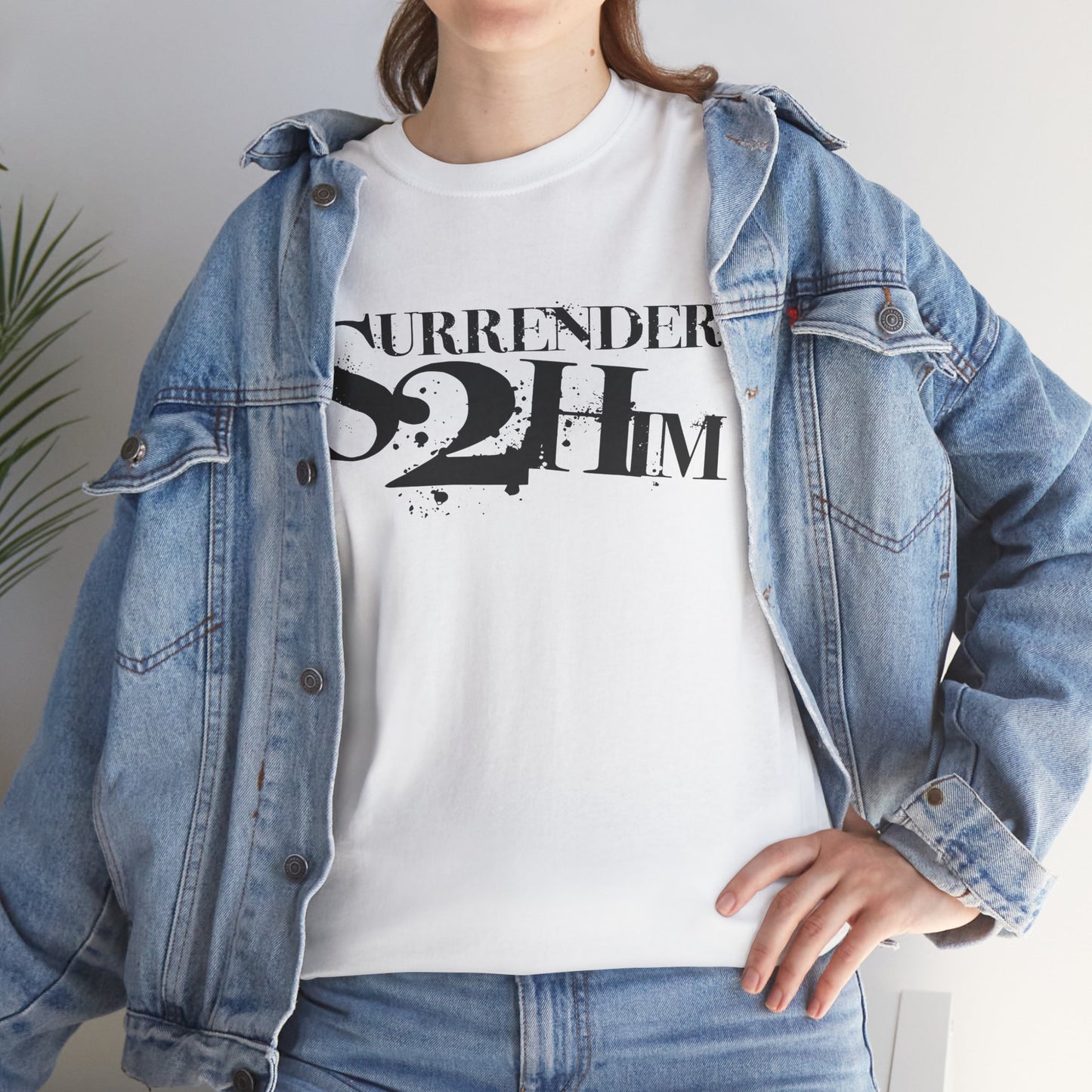 S2H Unisex G Tee with Black Logo