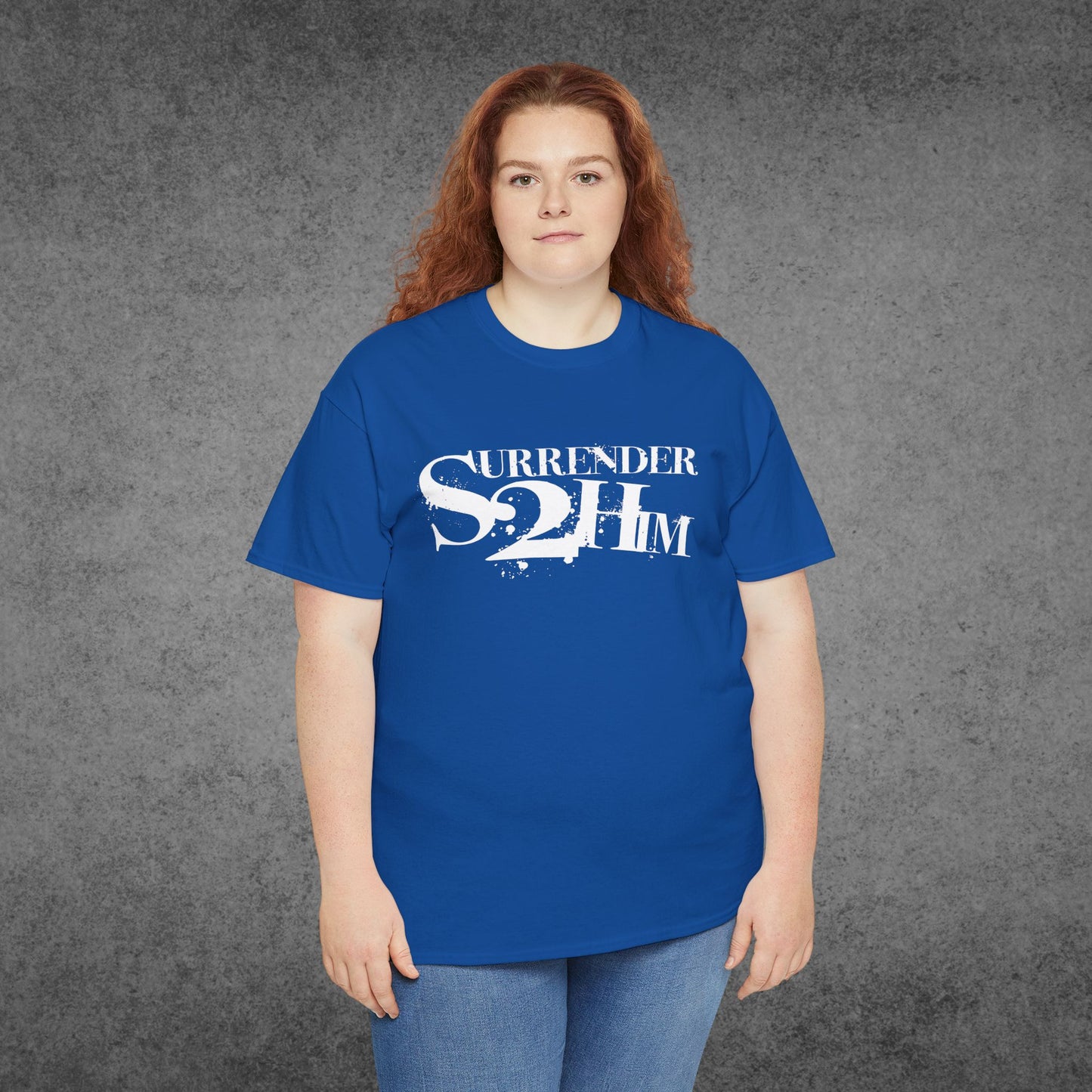 S2H Unisex G Tee with White Logo