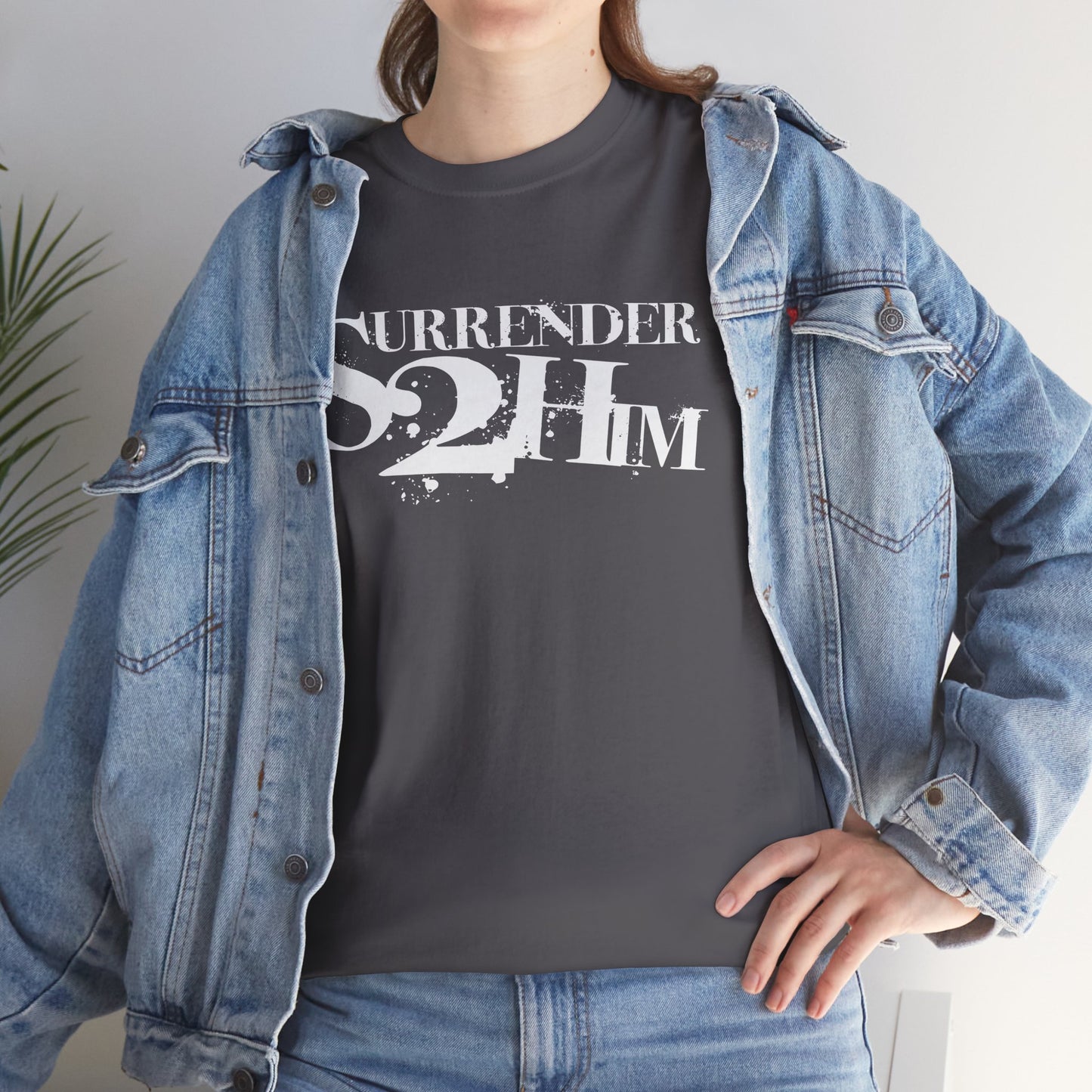 S2H Unisex G Tee with White Logo