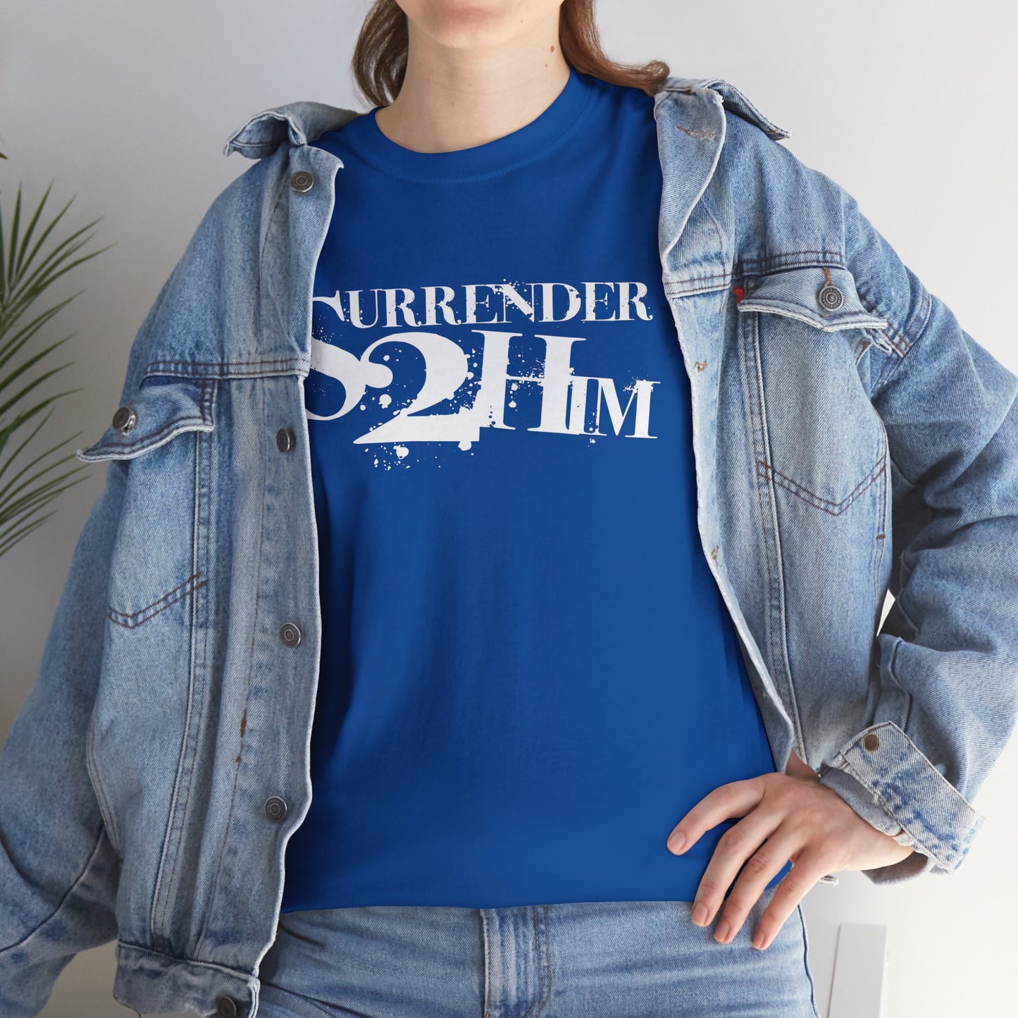 S2H Unisex G Tee with White Logo