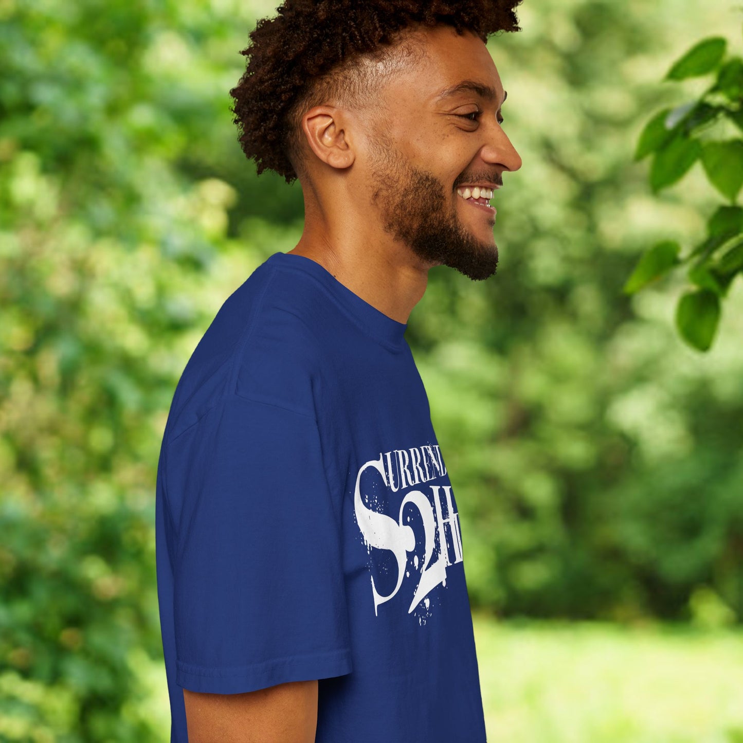 S2H Unisex C Tee with White Logo