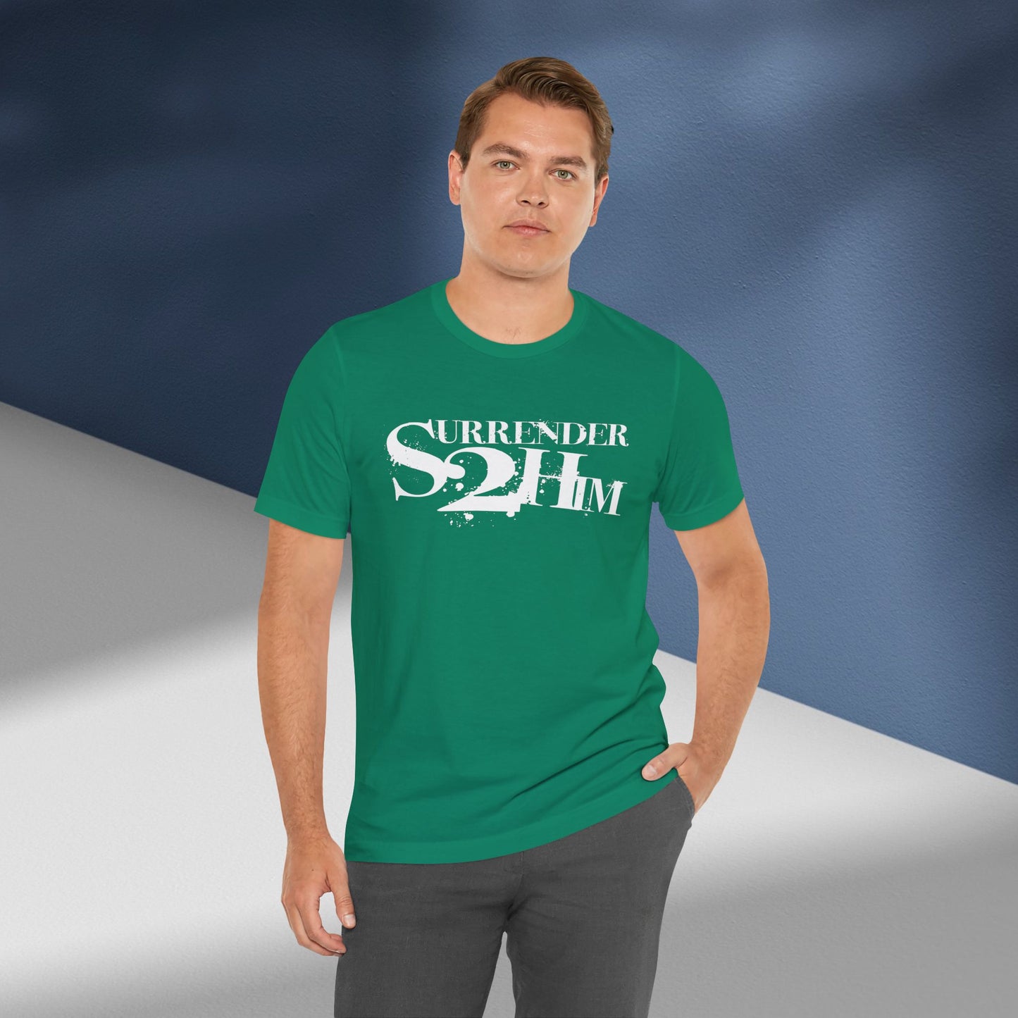 S2H Unisex B Tee with White Logo