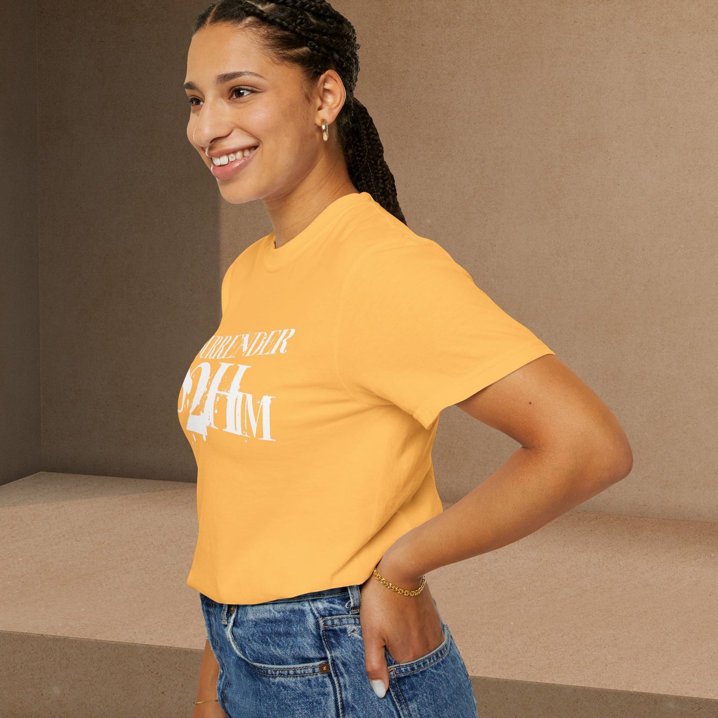 S2H Unisex C Tee with White Logo